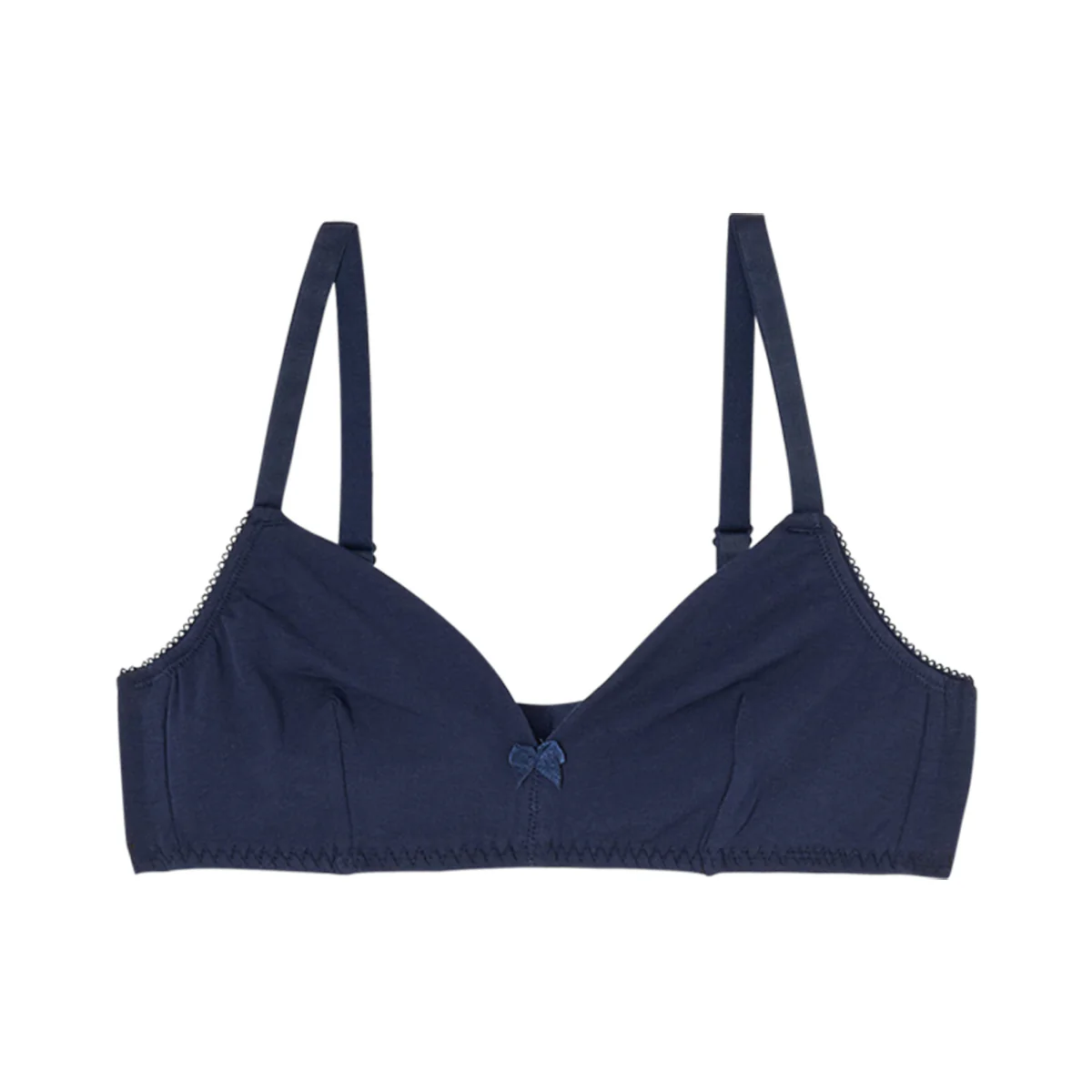 Ladies Cotton Stretch Non-Padded Triangle Bra - Image 15
