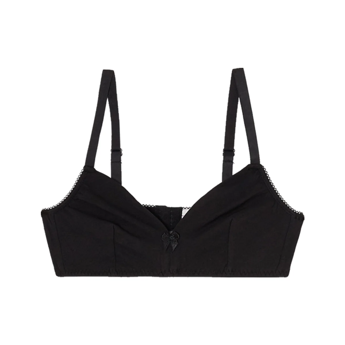 Ladies Cotton Stretch Non-Padded Triangle Bra - Image 17