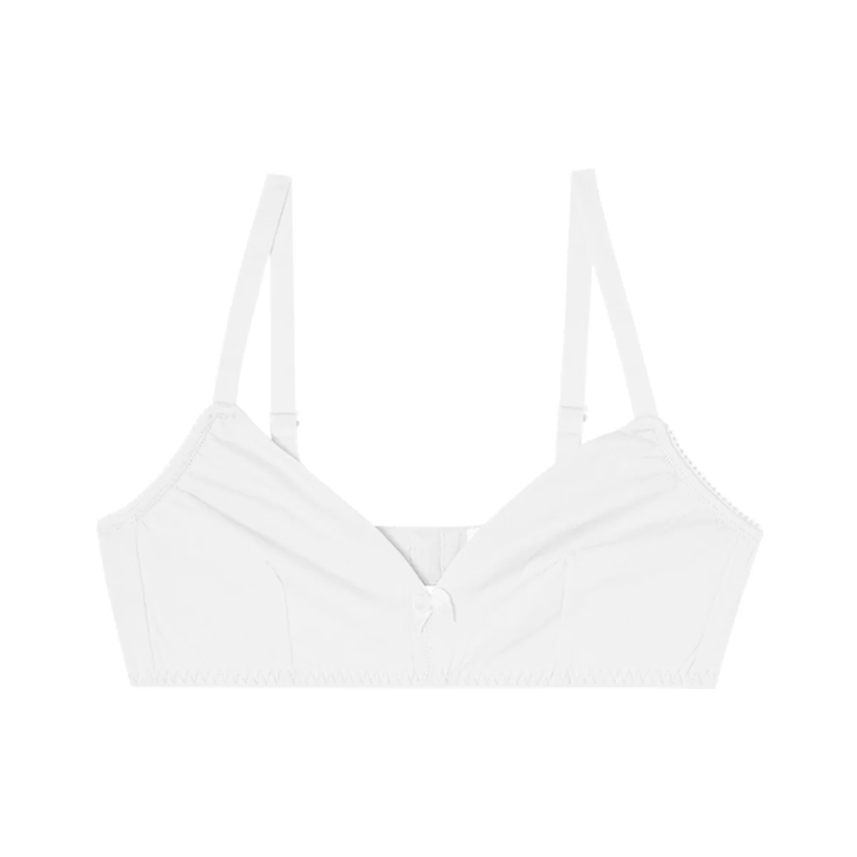 Ladies Cotton Stretch Non-Padded Triangle Bra - Image 19