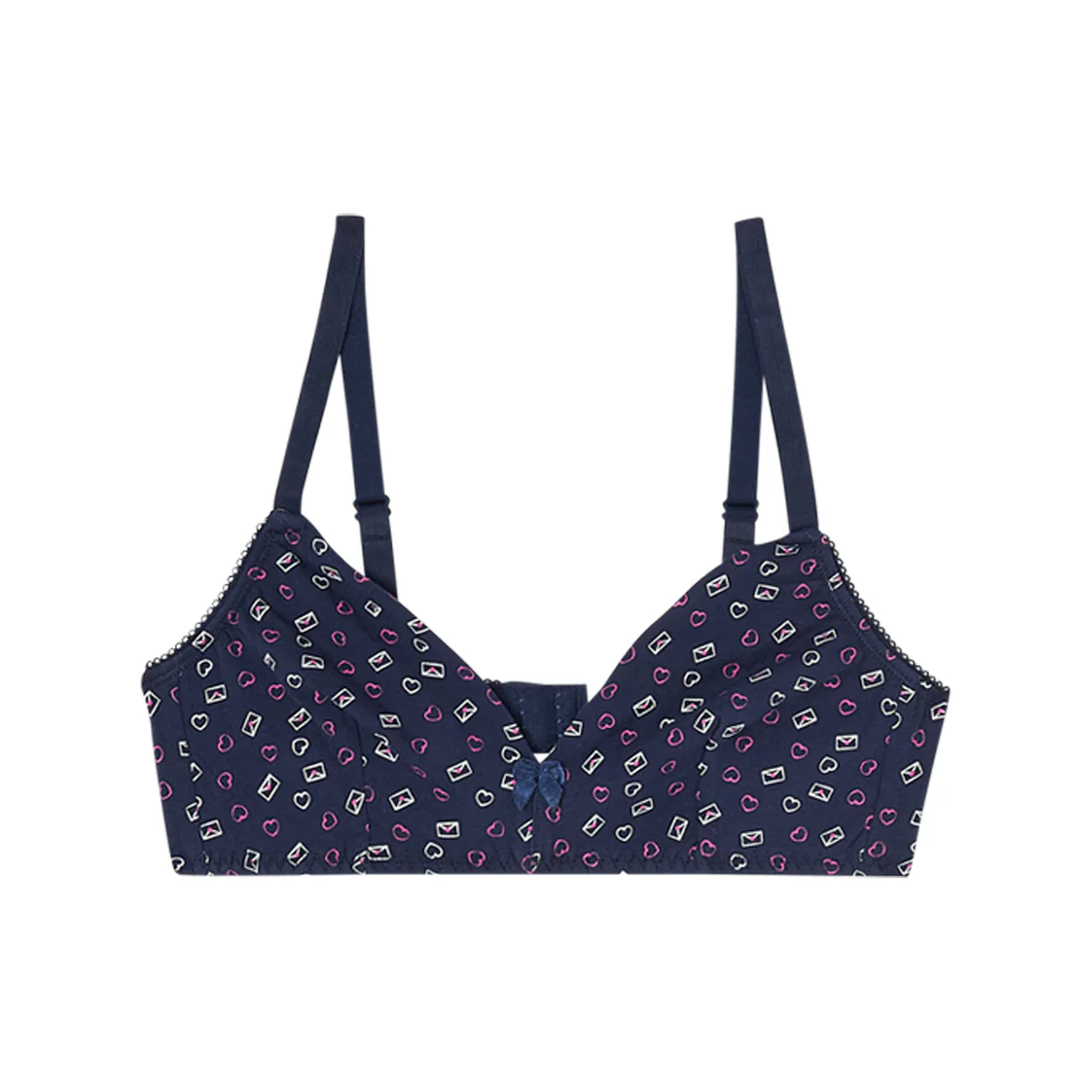 Ladies Cotton Stretch Non-Padded Triangle Bra - Image 21