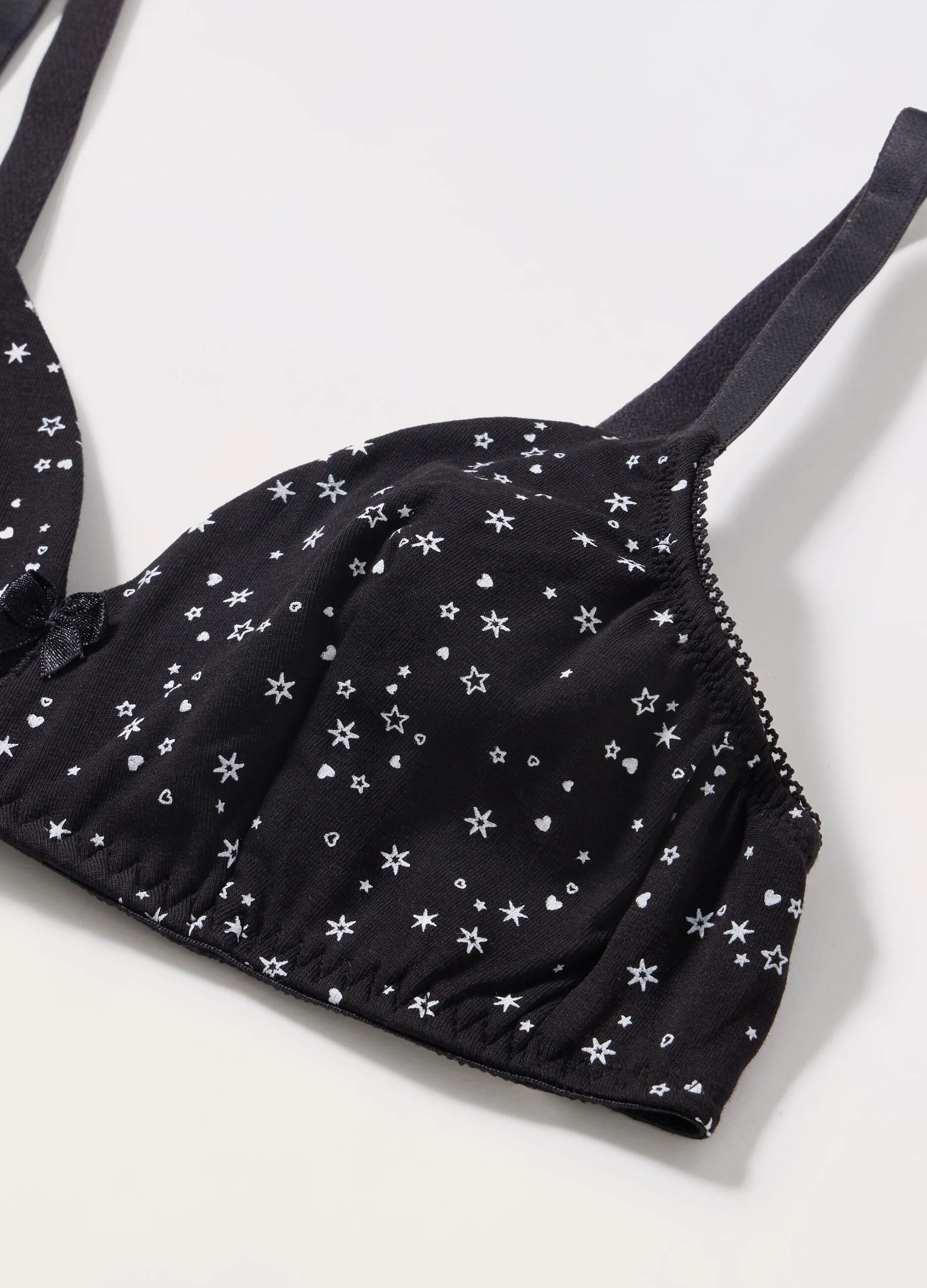Ladies Cotton Stretch Non-Padded Triangle Bra - Image 23