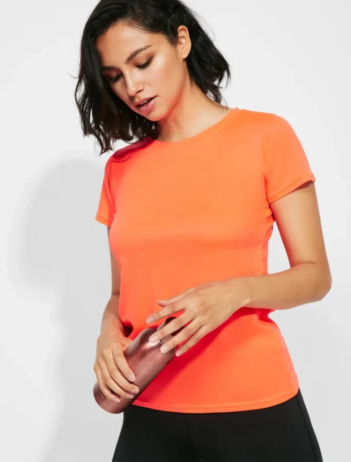 Ladies Crew Neck Technical Sports T-Shirt - Image 4