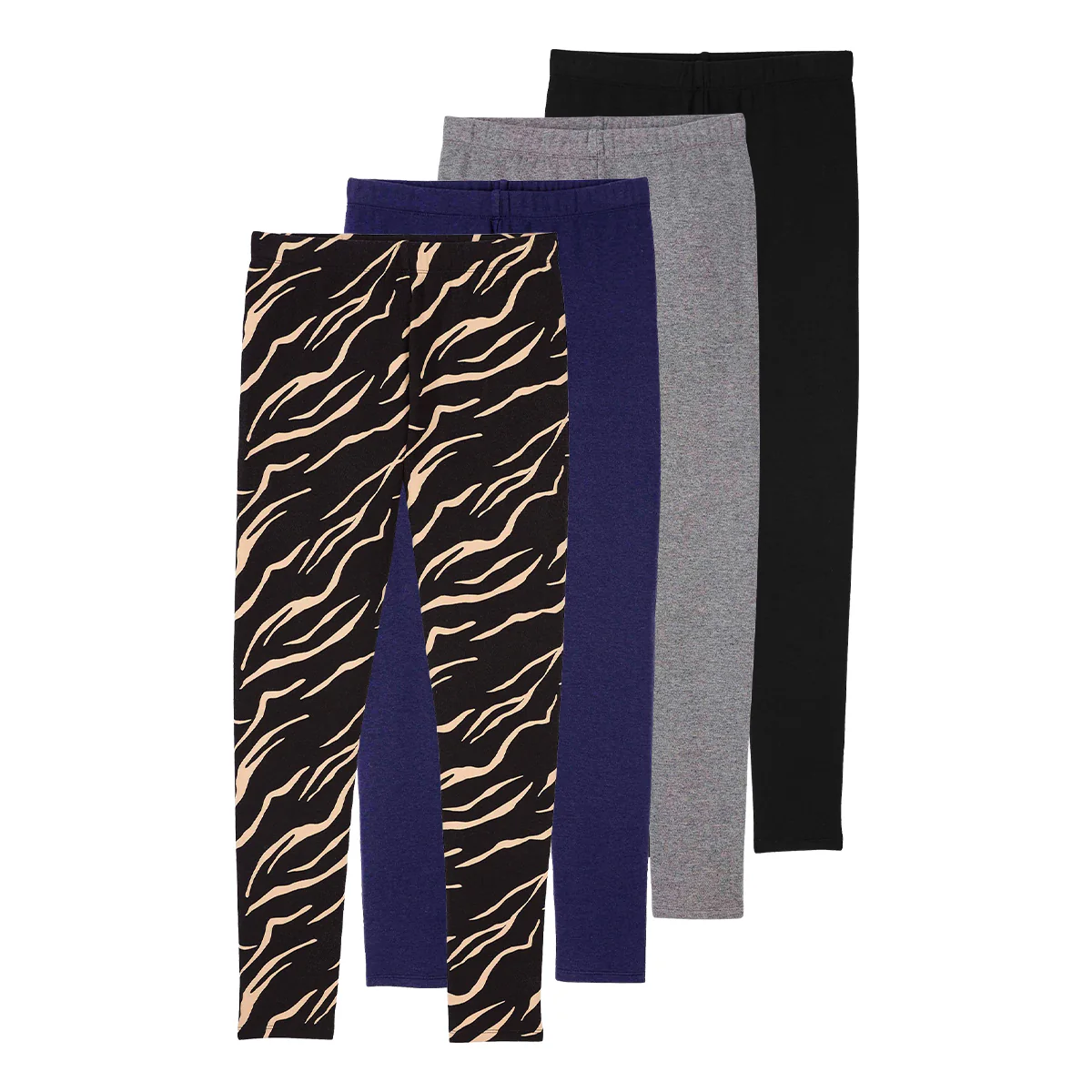 Ladies Fleece Lined Warm Cotton Leggings - Image 3