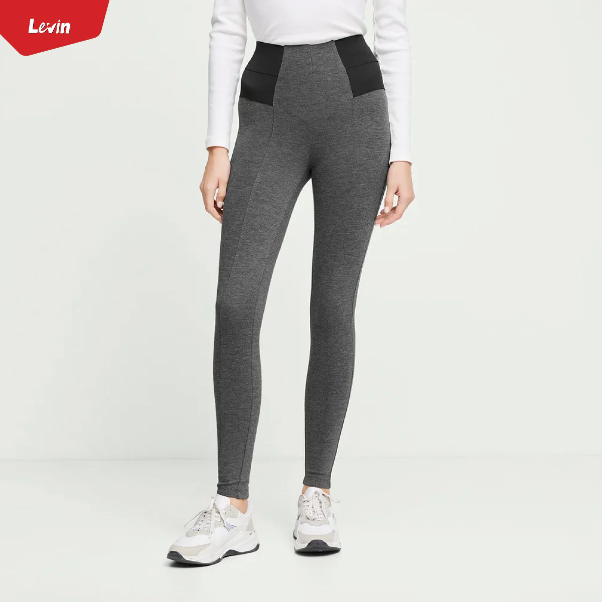 Ladies Premium High Waist Stretchy Jeggings - Image 3