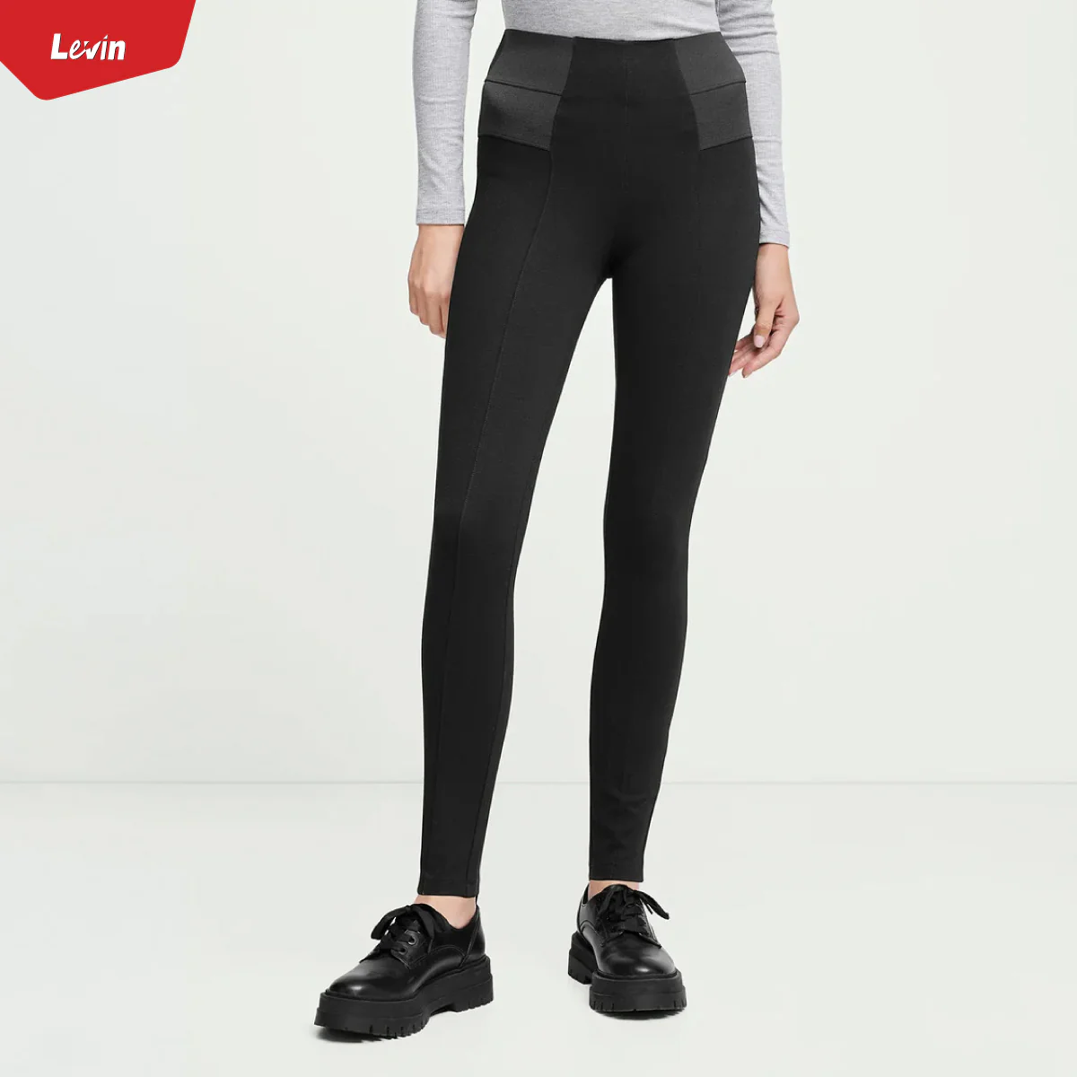 Ladies Premium High Waist Stretchy Jeggings - Image 4