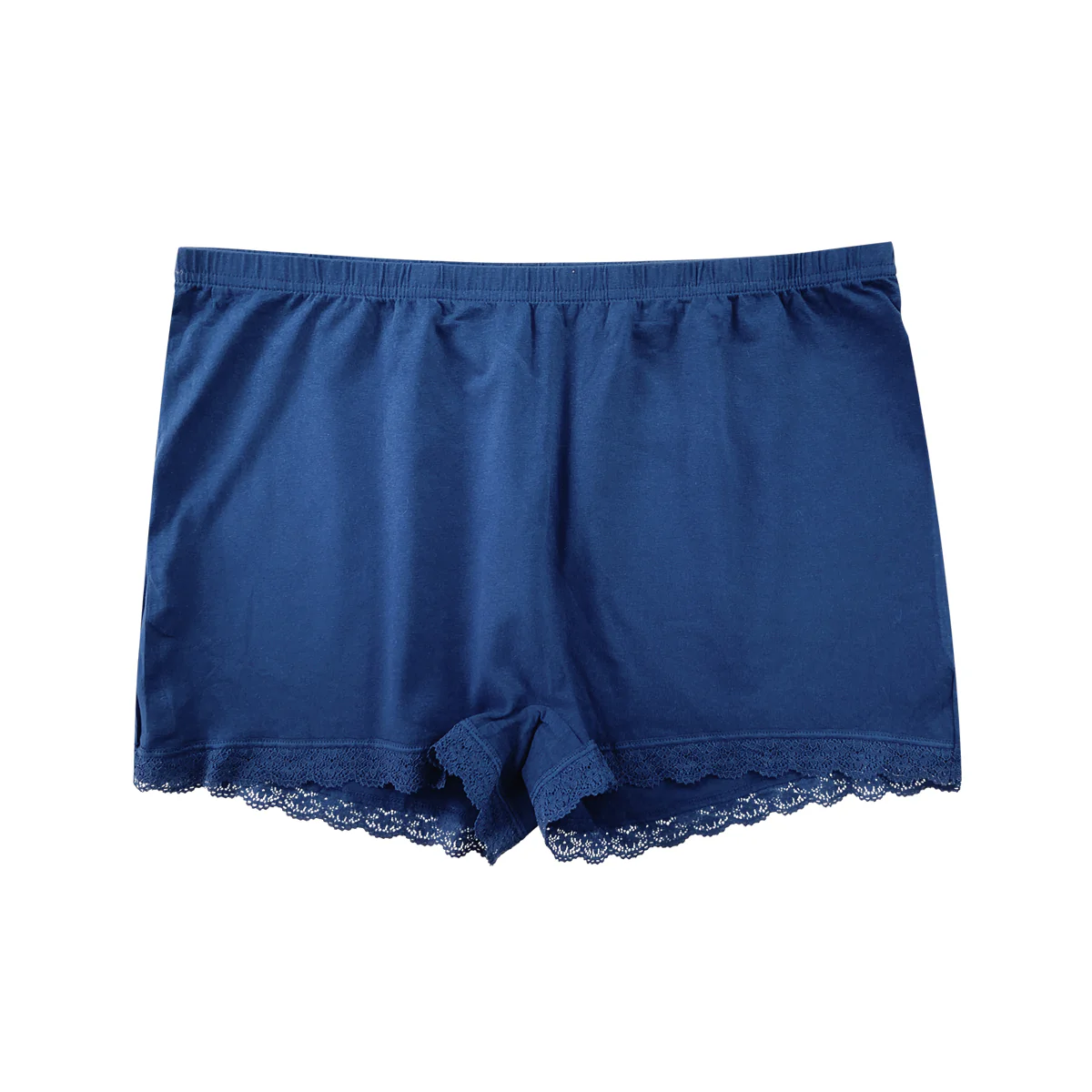 Ladies Mid Rise Cotton Lace Shorts - Image 10