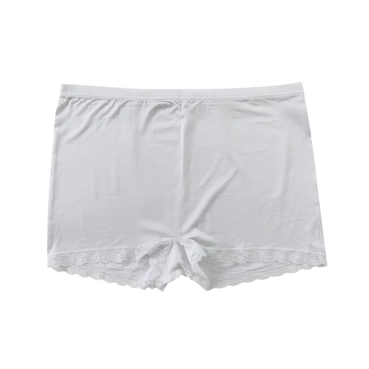 Ladies Mid Rise Cotton Lace Shorts - Image 14