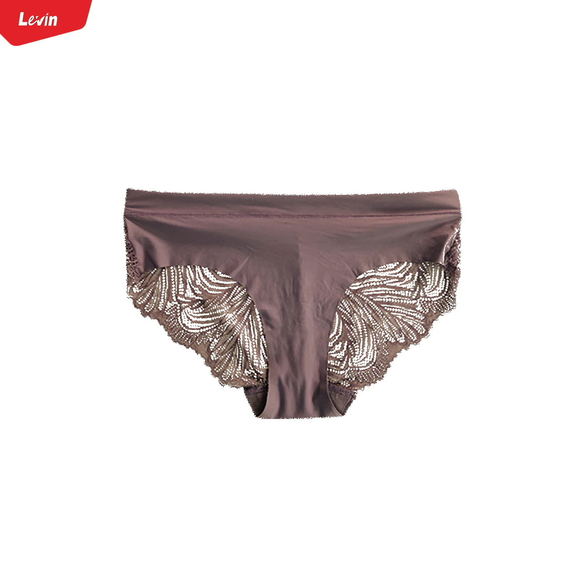 Ladies Microfiber Premium Lace Back Brazilian Briefs Panty - Image 9