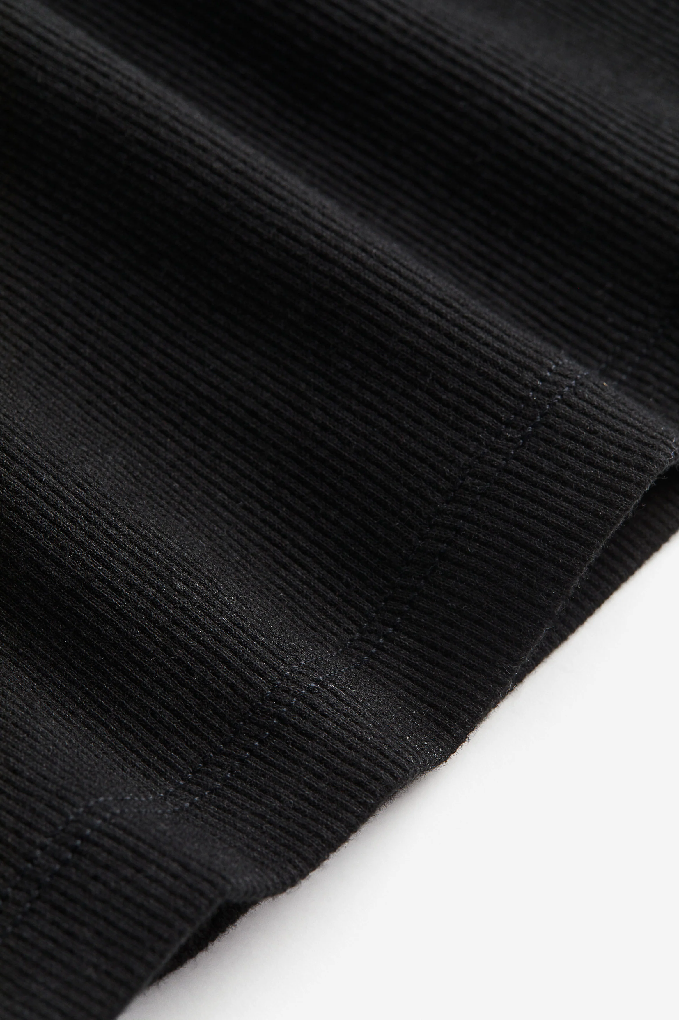 Ladies Short Sleeve Ribbed Crop Top - Image 6