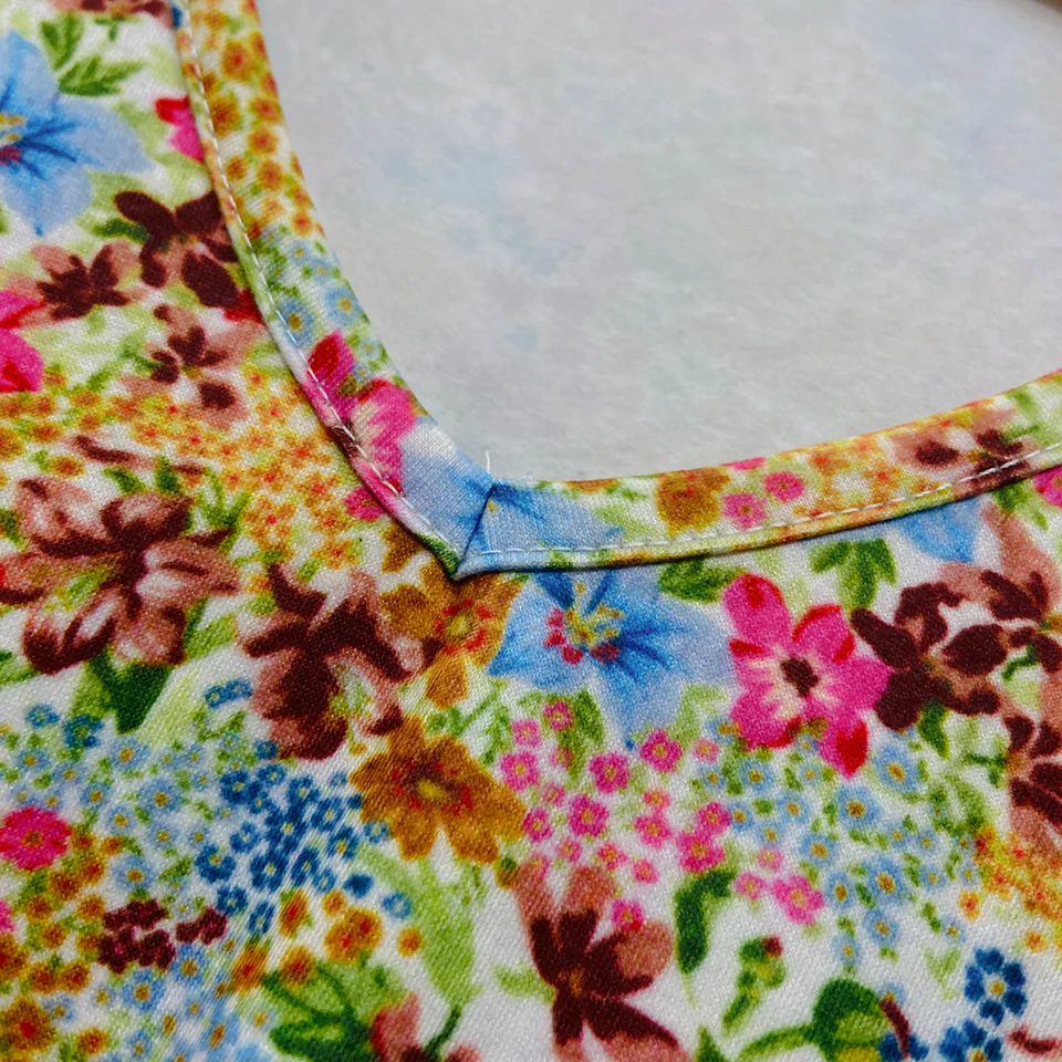 Ladies Short Sleeve Soft Floral Casual Top - Image 5