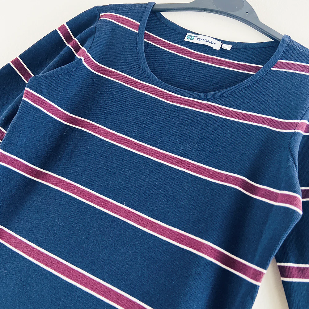 Ladies Short Sleeved Knit Long Jumper Sweater - Image 6