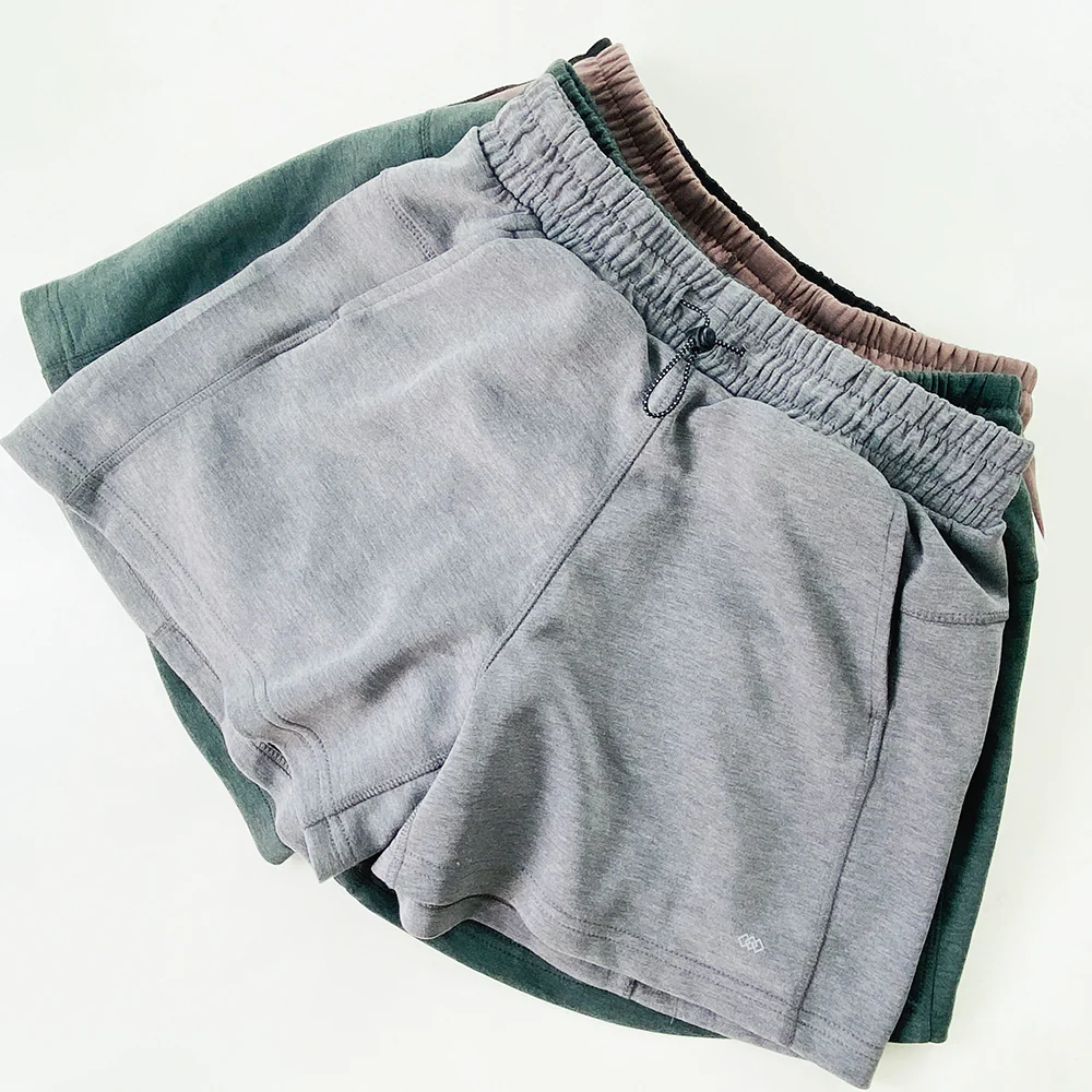 Ladies Side Pocket Fitness Running Sports Shorts - Image 5