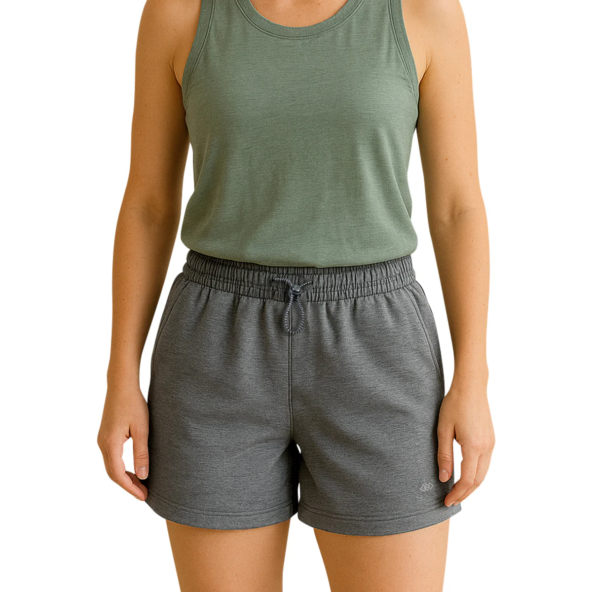 Ladies Side Pocket Fitness Running Sports Shorts - Image 6