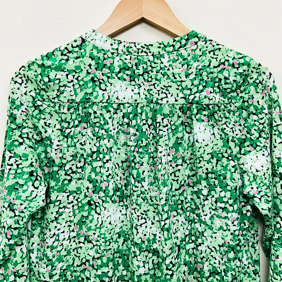 Ladies ¾ Sleeve Soft Floral Casual Top - Image 10