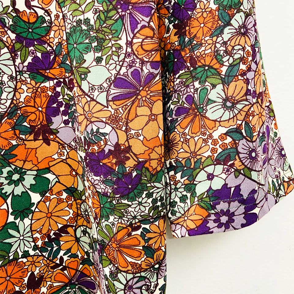 Ladies ¾ Sleeve Soft Floral Casual Top - Image 18