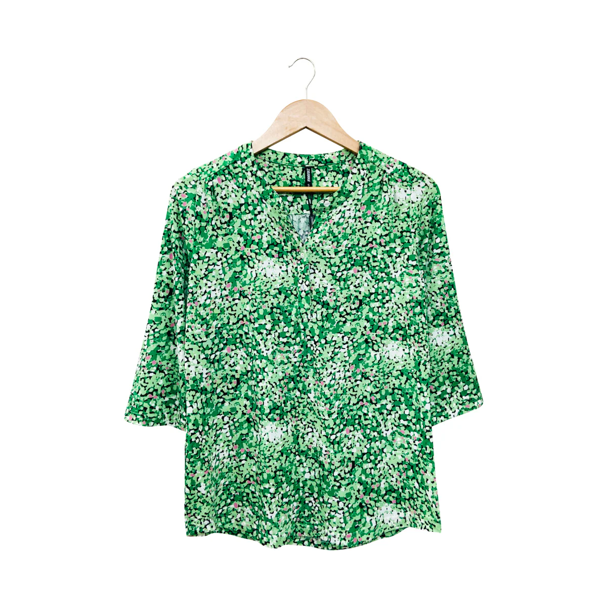 Ladies ¾ Sleeve Soft Floral Casual Top - Image 22