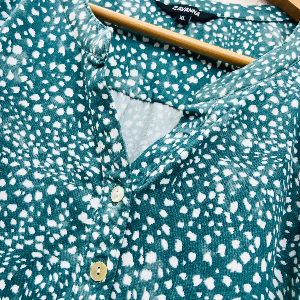 Ladies ¾ Sleeve Soft Floral Casual Top - Image 24