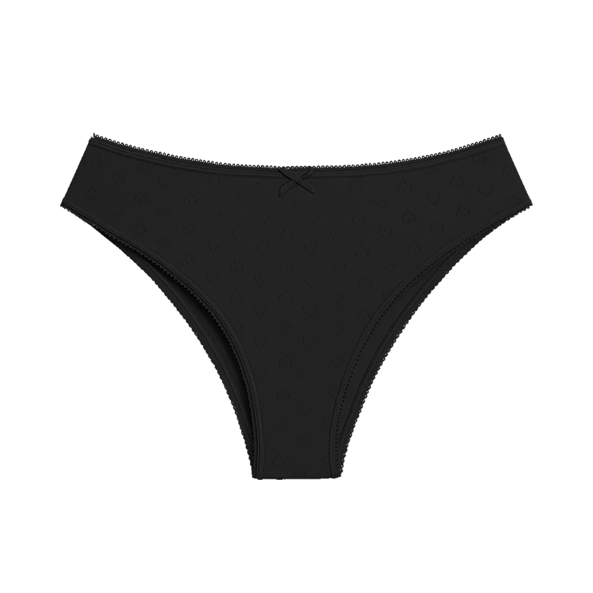 Ladies Trim Pointelle Brazilian Brief Panty - Image 14