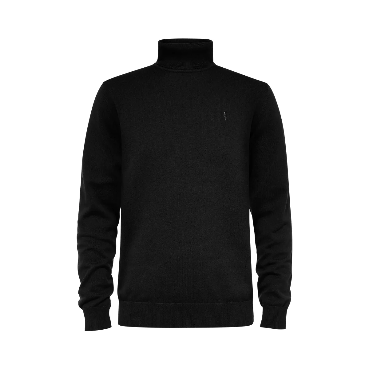 Mens Premium Cotton Turtleneck Long Sleeve Knit Sweater - Image 11