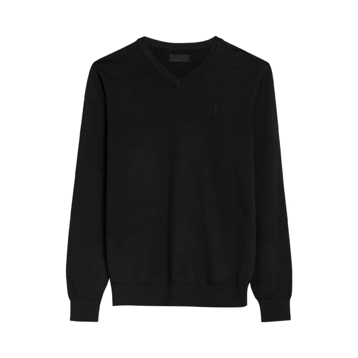 Mens Premium Cotton V-Neck Long Sleeve Knit Sweater - Image 14