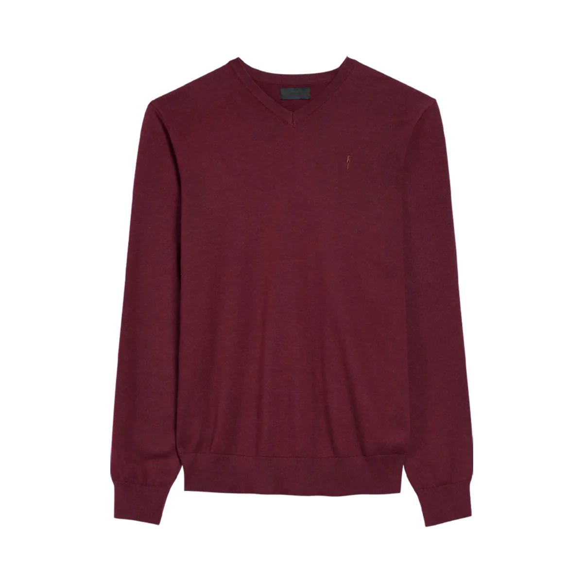 Mens Premium Cotton V-Neck Long Sleeve Knit Sweater - Image 16