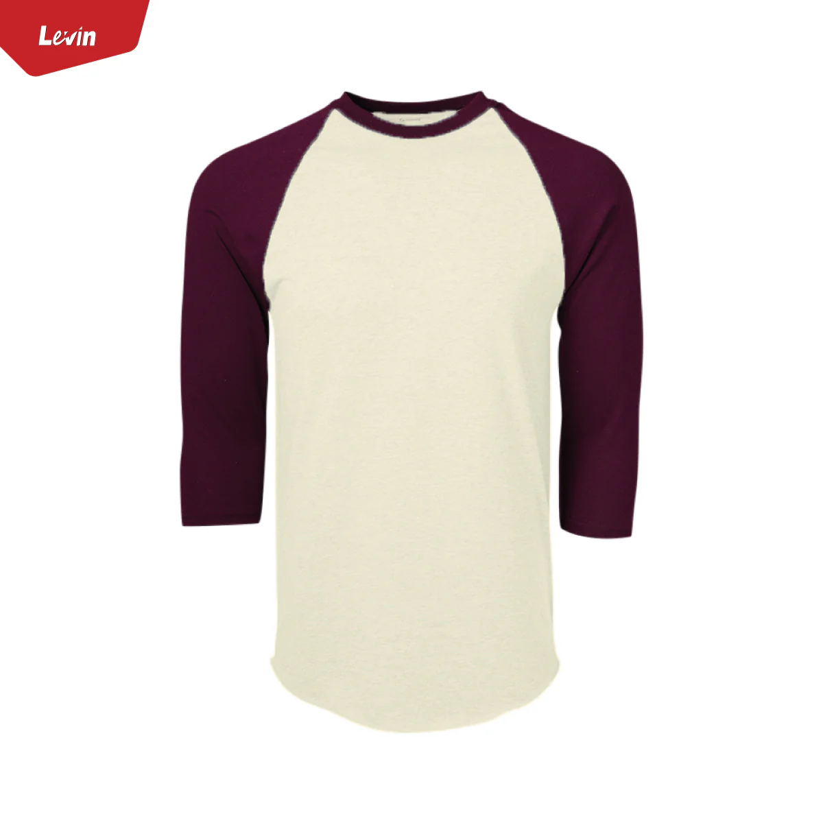 Men's 3/4 Raglan Sleeve Casual T-Shirt - Image 14