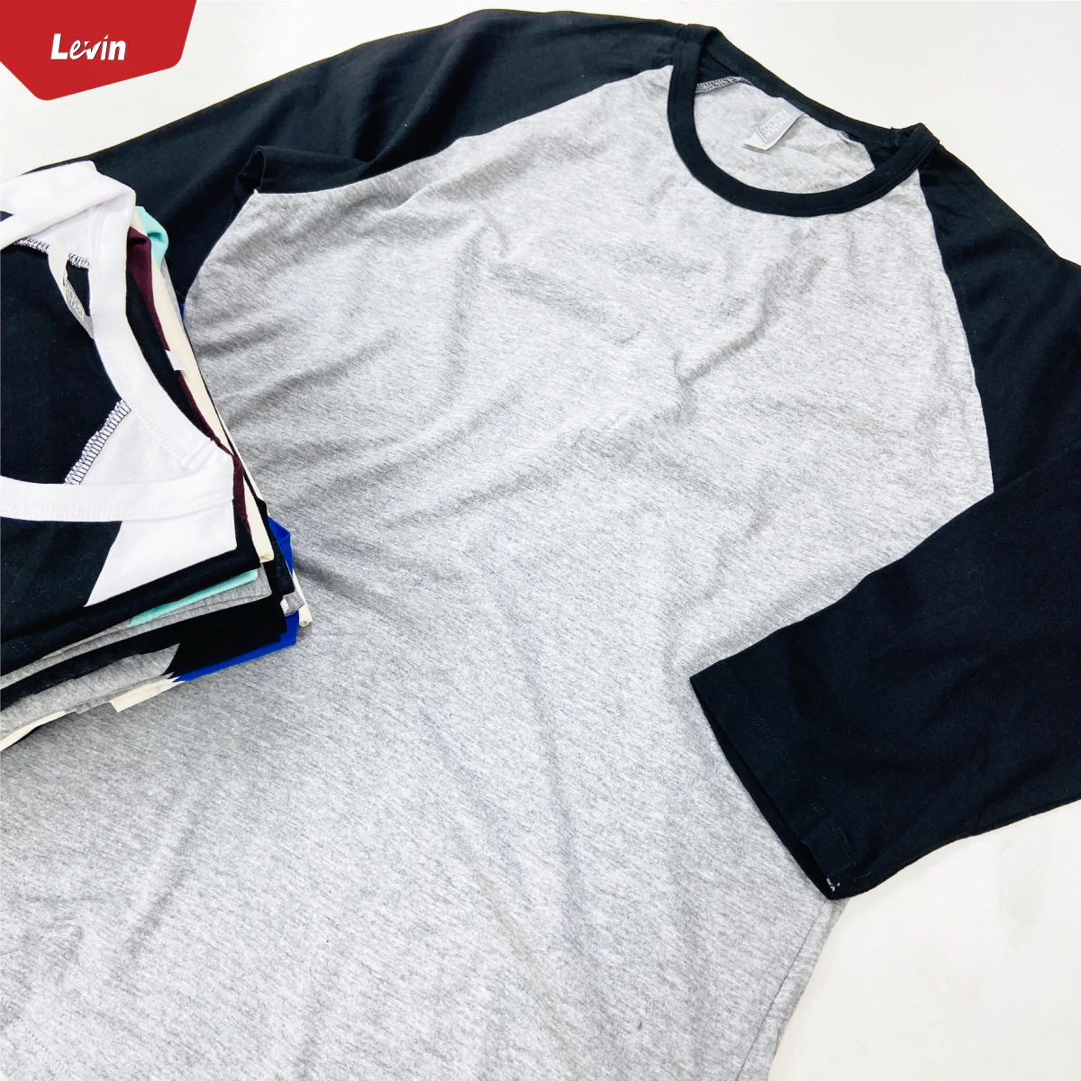 Men's 3/4 Raglan Sleeve Casual T-Shirt - Image 19