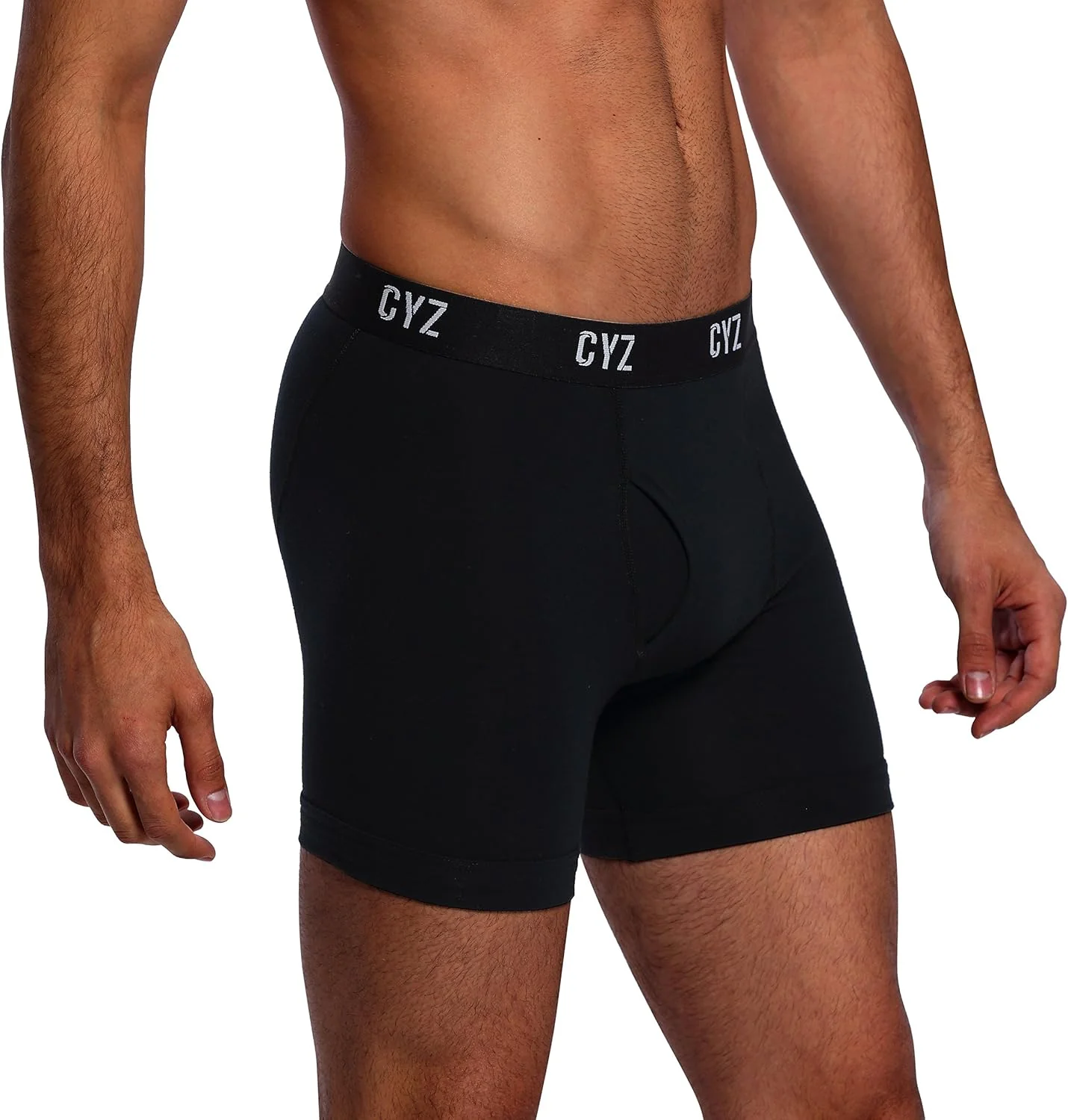 Men Mid Rise Cotton Stretch Boxer Underwear - Image 3