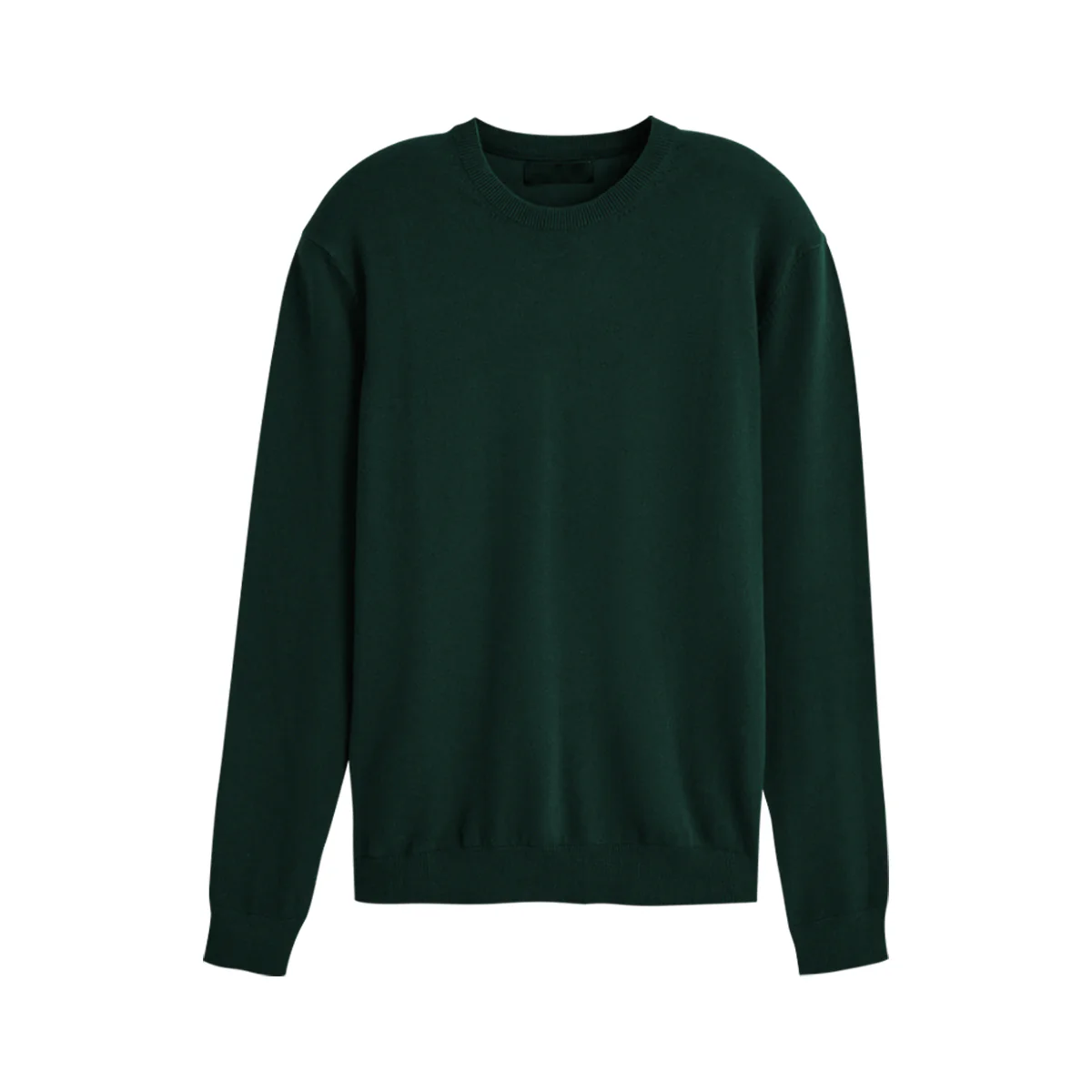 Mens Basic Knit Crew Neck Long Sleeve Pullover Sweater - Image 19
