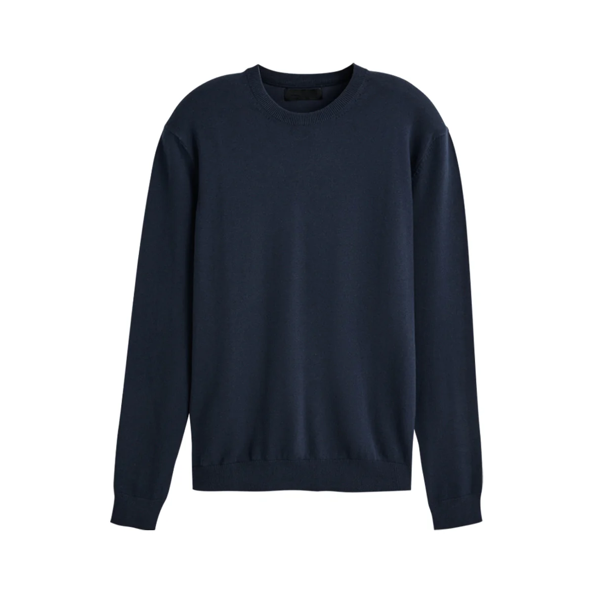 Mens Basic Knit Crew Neck Long Sleeve Pullover Sweater - Image 22