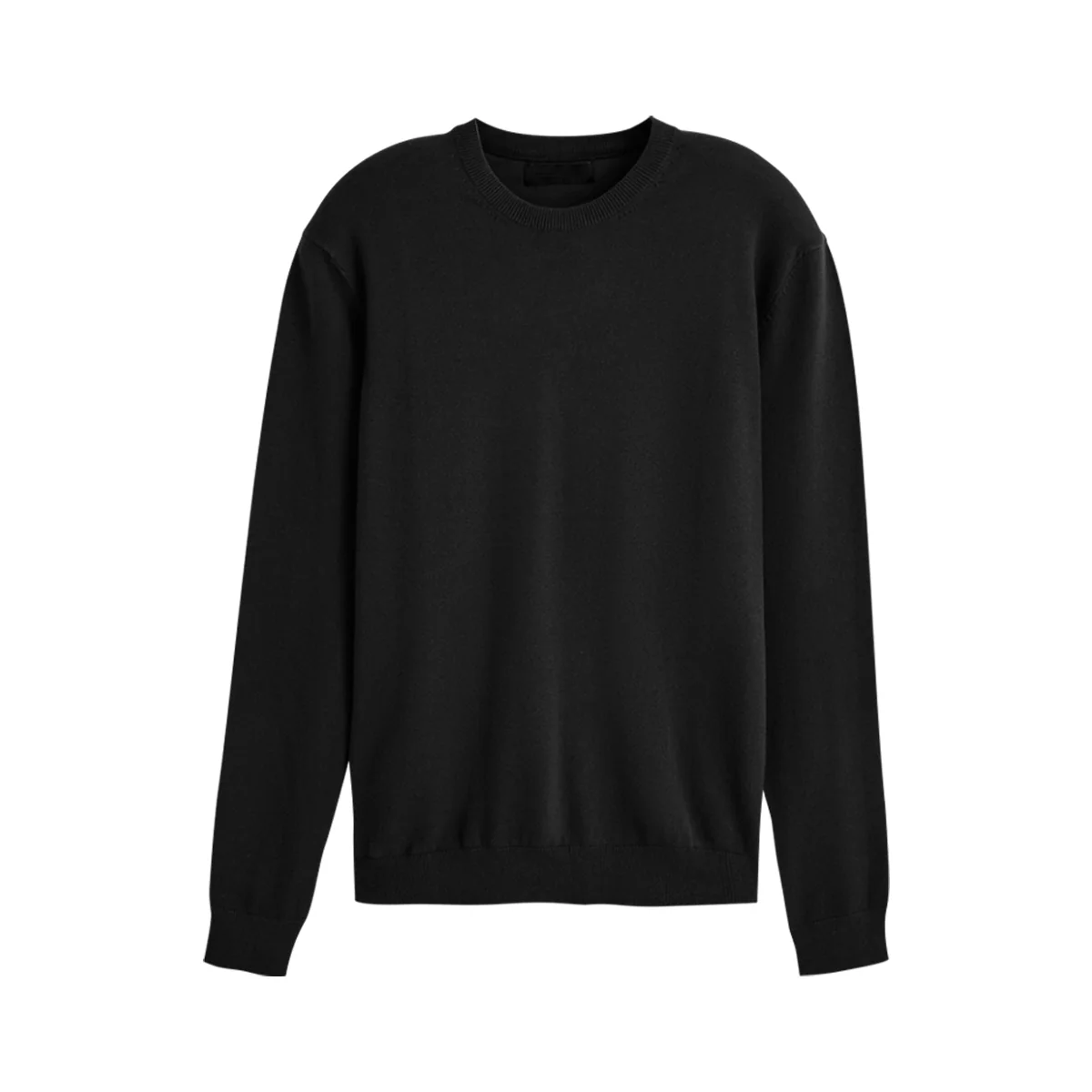 Mens Basic Knit Crew Neck Long Sleeve Pullover Sweater - Image 23