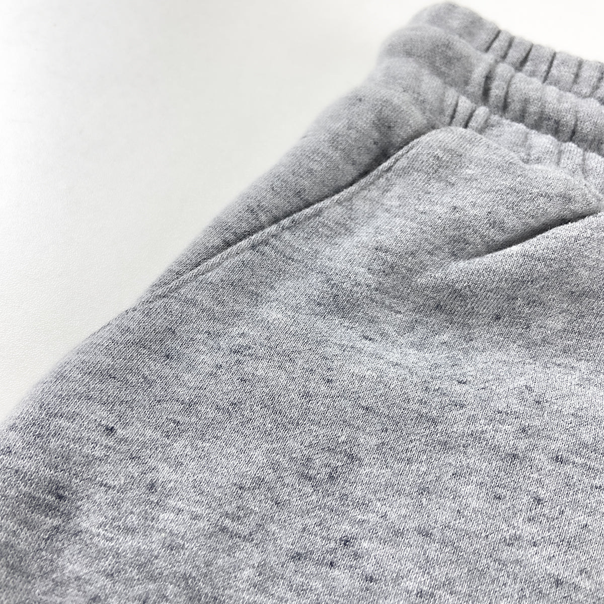 Mens Cotton Knit Fleece Lounge Shorts - Image 3