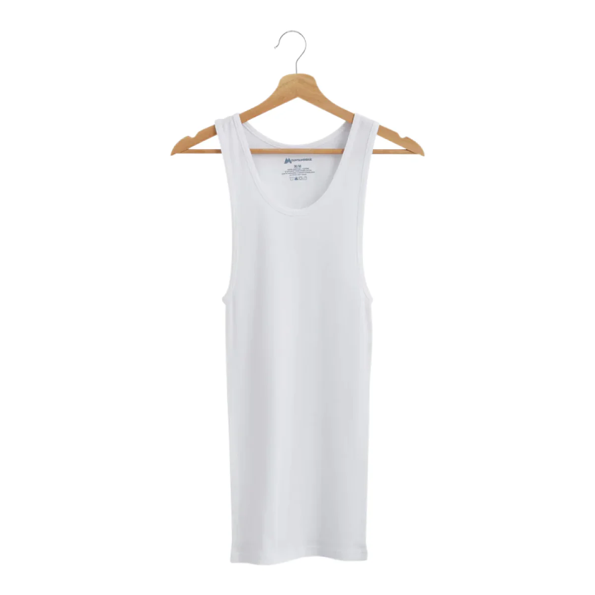 Men's Fitted Ribbed Scoop neck Cotton Tank Top - Image 9