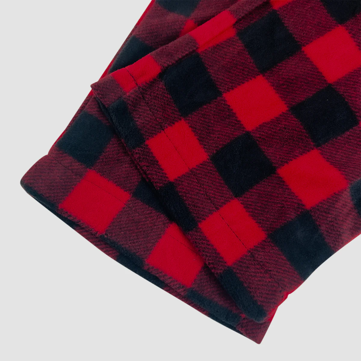 Mens Fleece Checked Sleepwear Pajama Pant - Image 10
