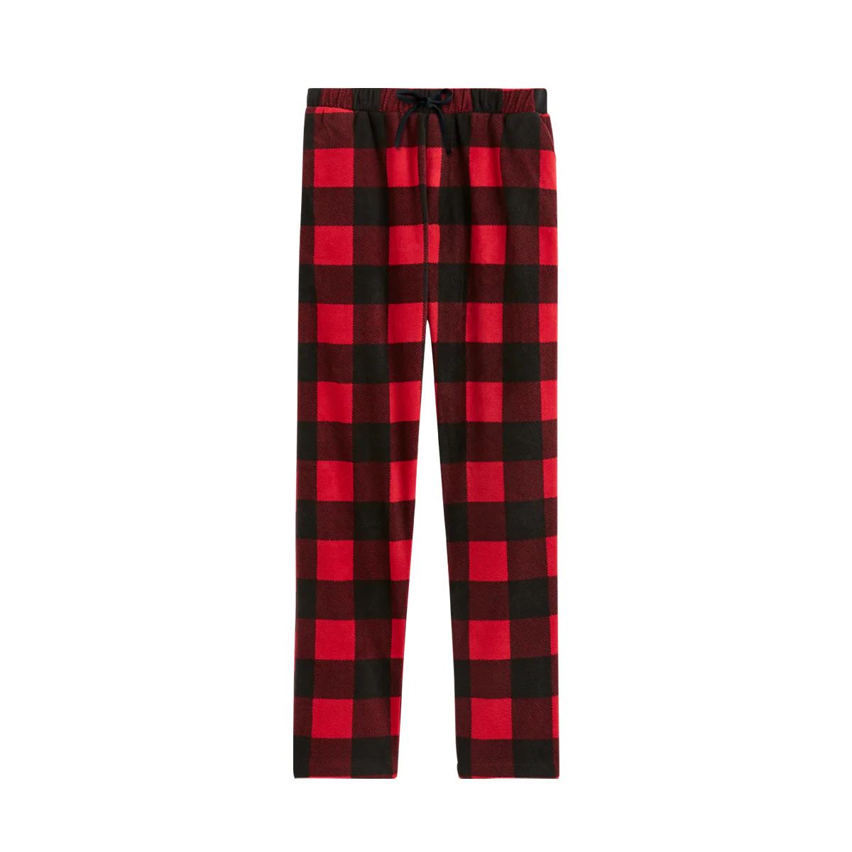 Mens Fleece Checked Sleepwear Pajama Pant - Image 4