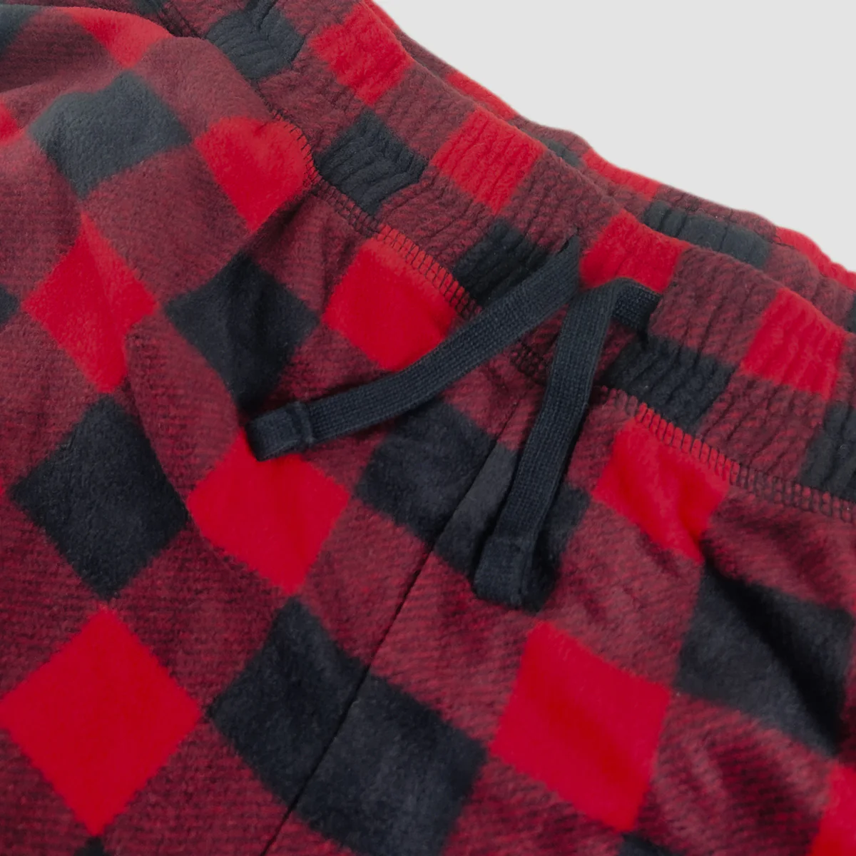 Mens Fleece Checked Sleepwear Pajama Pant - Image 8