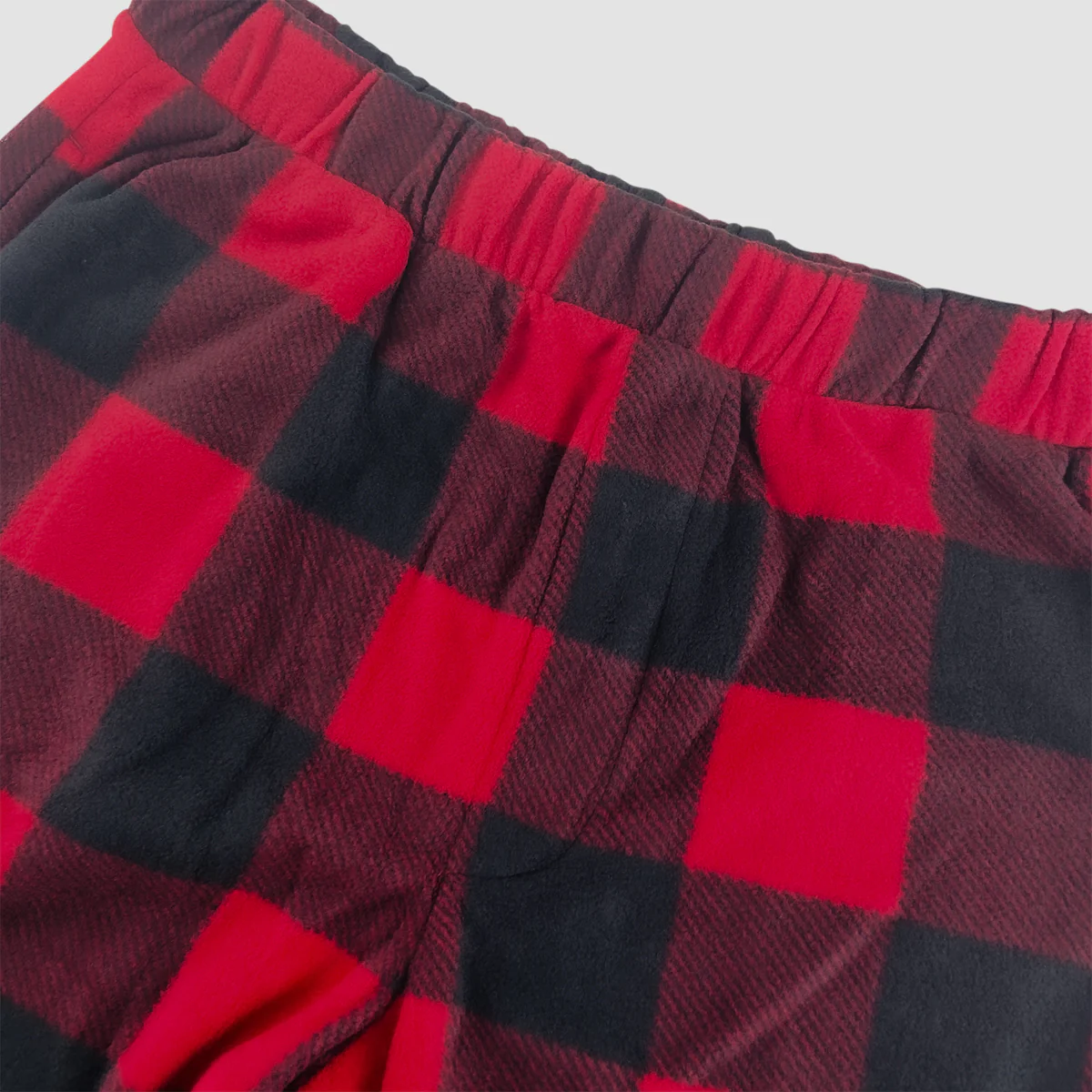 Mens Fleece Checked Sleepwear Pajama Pant - Image 9