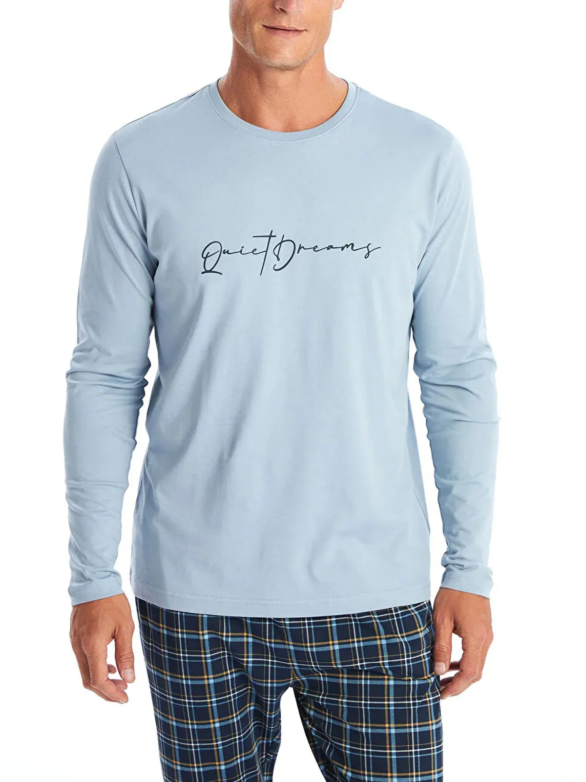 Mens Full Sleeve Crew Neck Jersey Cotton T-Shirt - Image 10