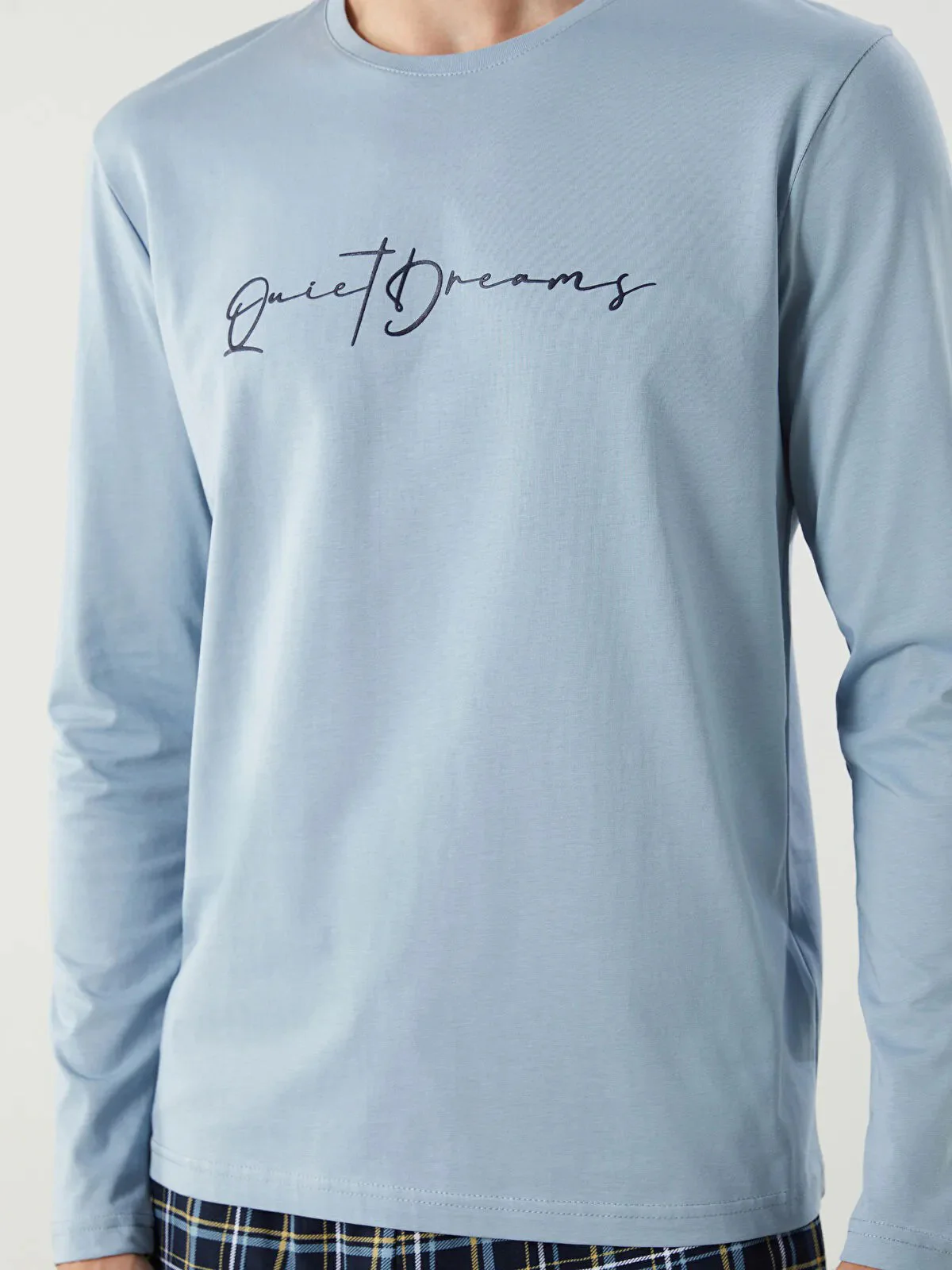 Mens Full Sleeve Crew Neck Jersey Cotton T-Shirt - Image 6