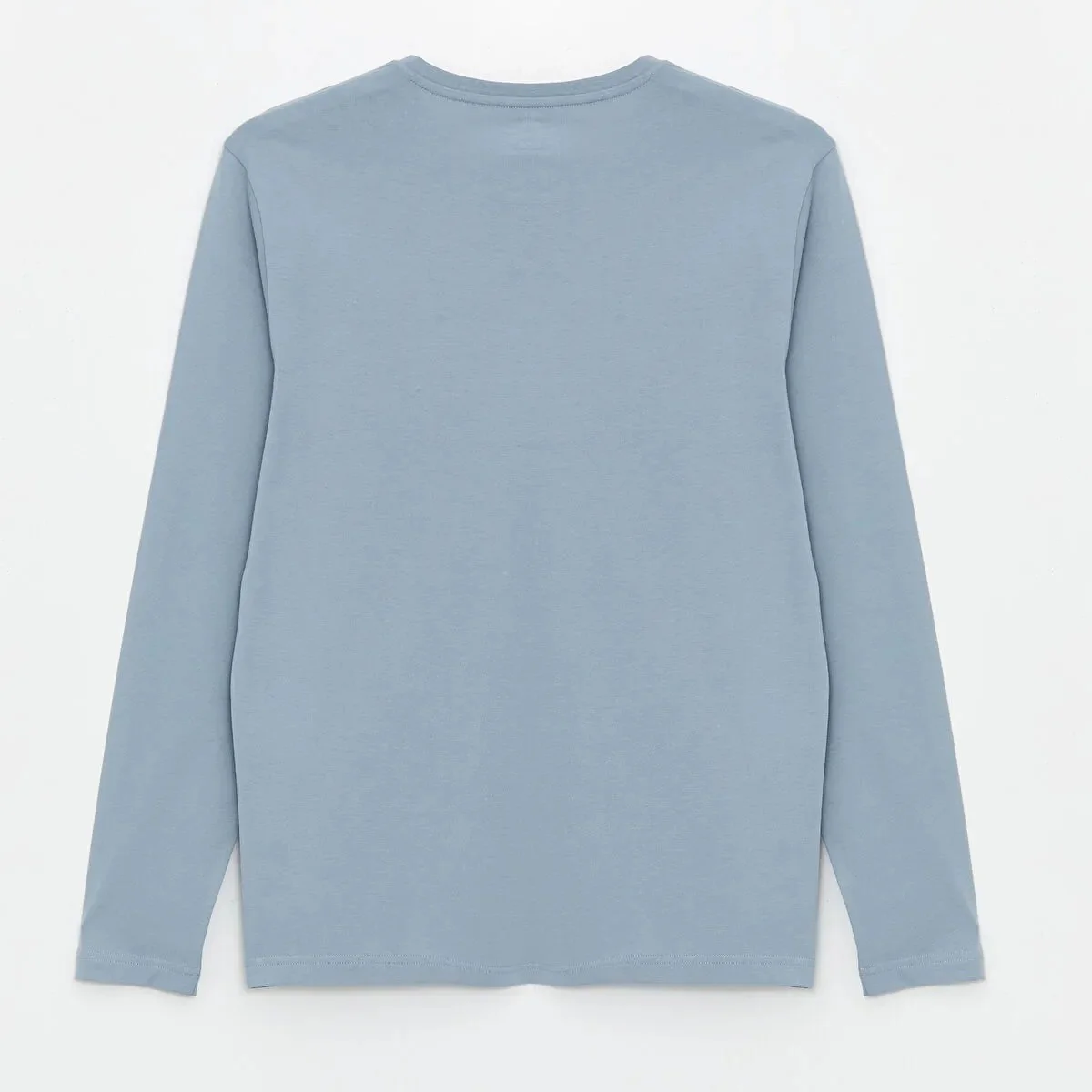Mens Full Sleeve Crew Neck Jersey Cotton T-Shirt - Image 9