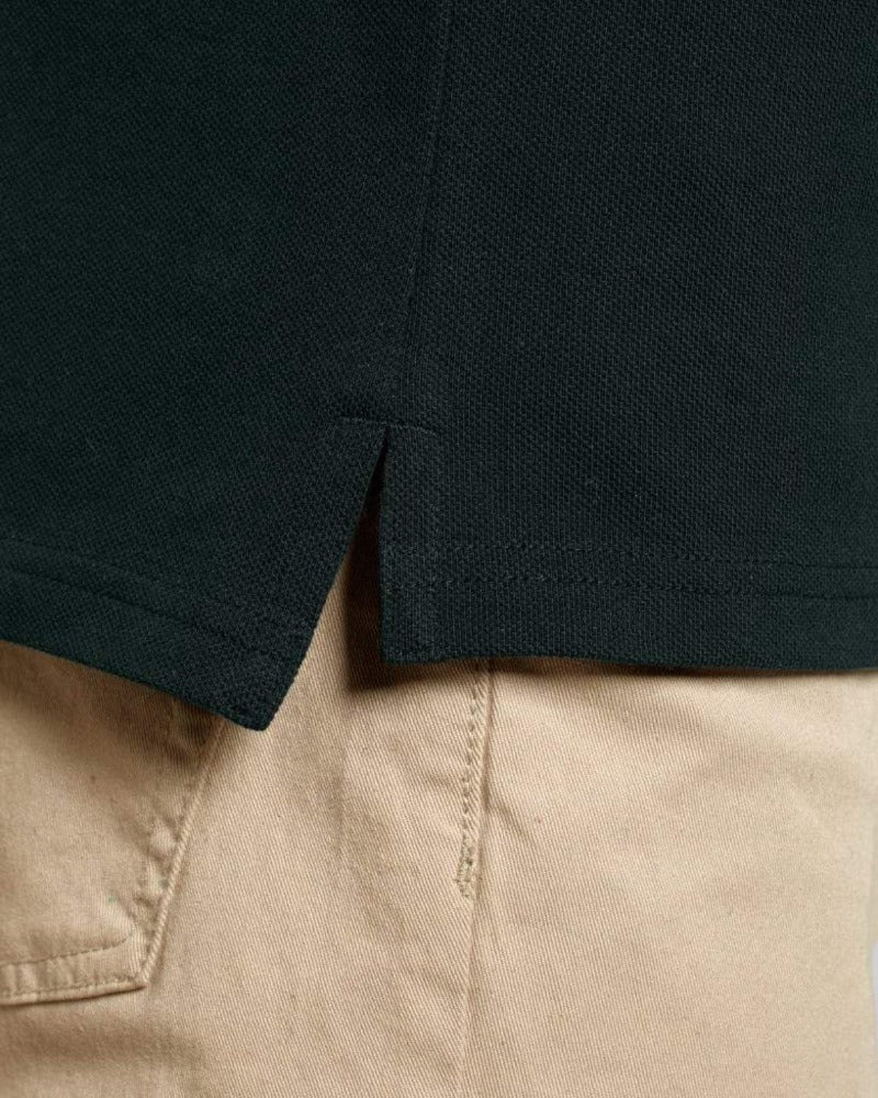 Men's Half Sleeve Solid Organic Cotton Polo T-Shirt - Image 10