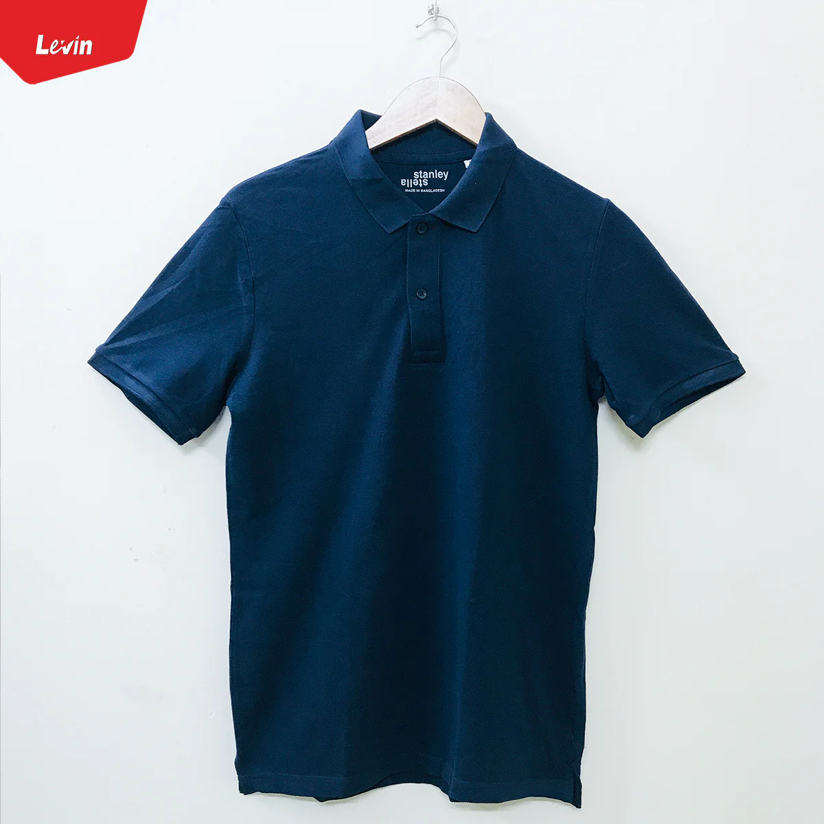 Men's Half Sleeve Solid Organic Cotton Polo T-Shirt - Image 17