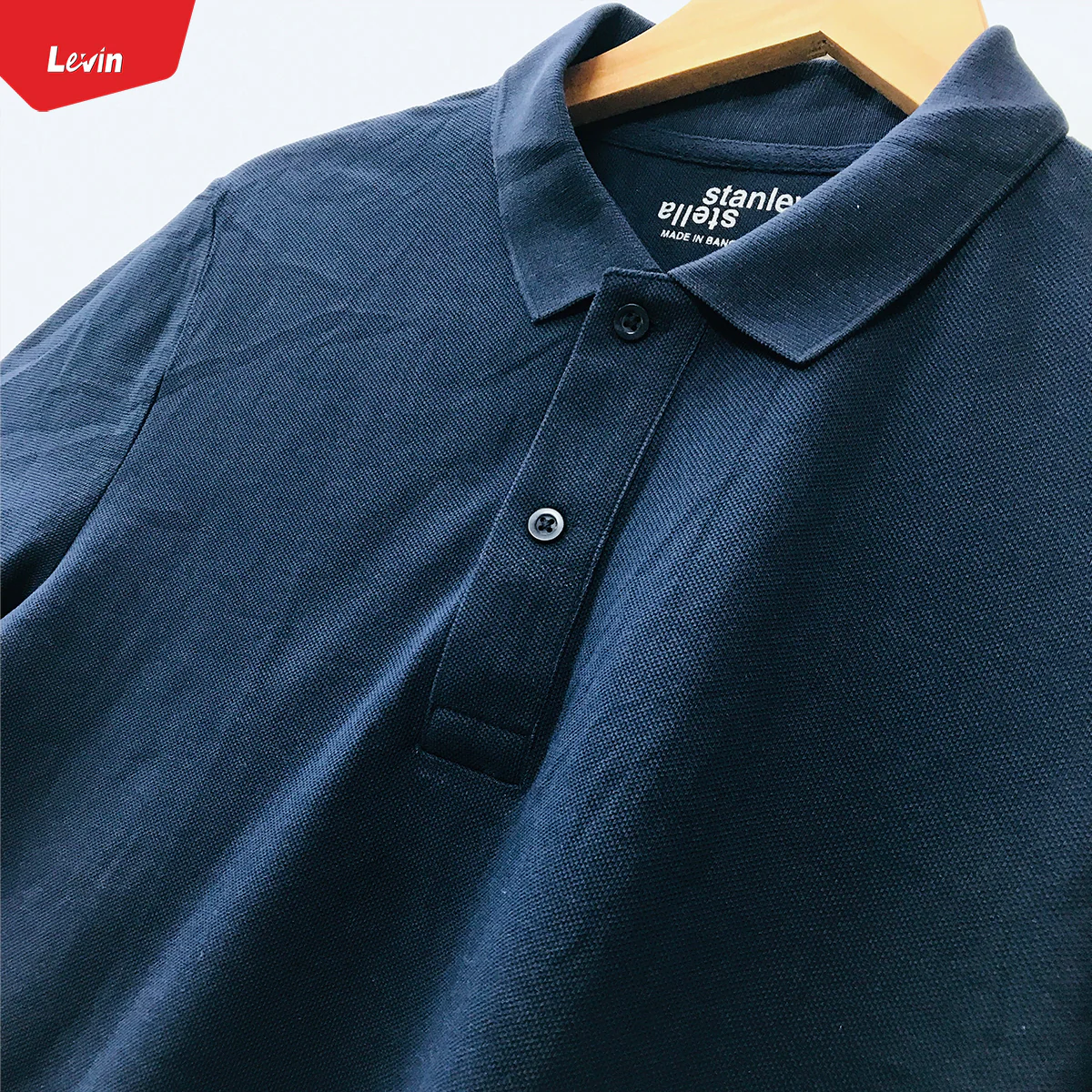 Men's Half Sleeve Solid Organic Cotton Polo T-Shirt - Image 22