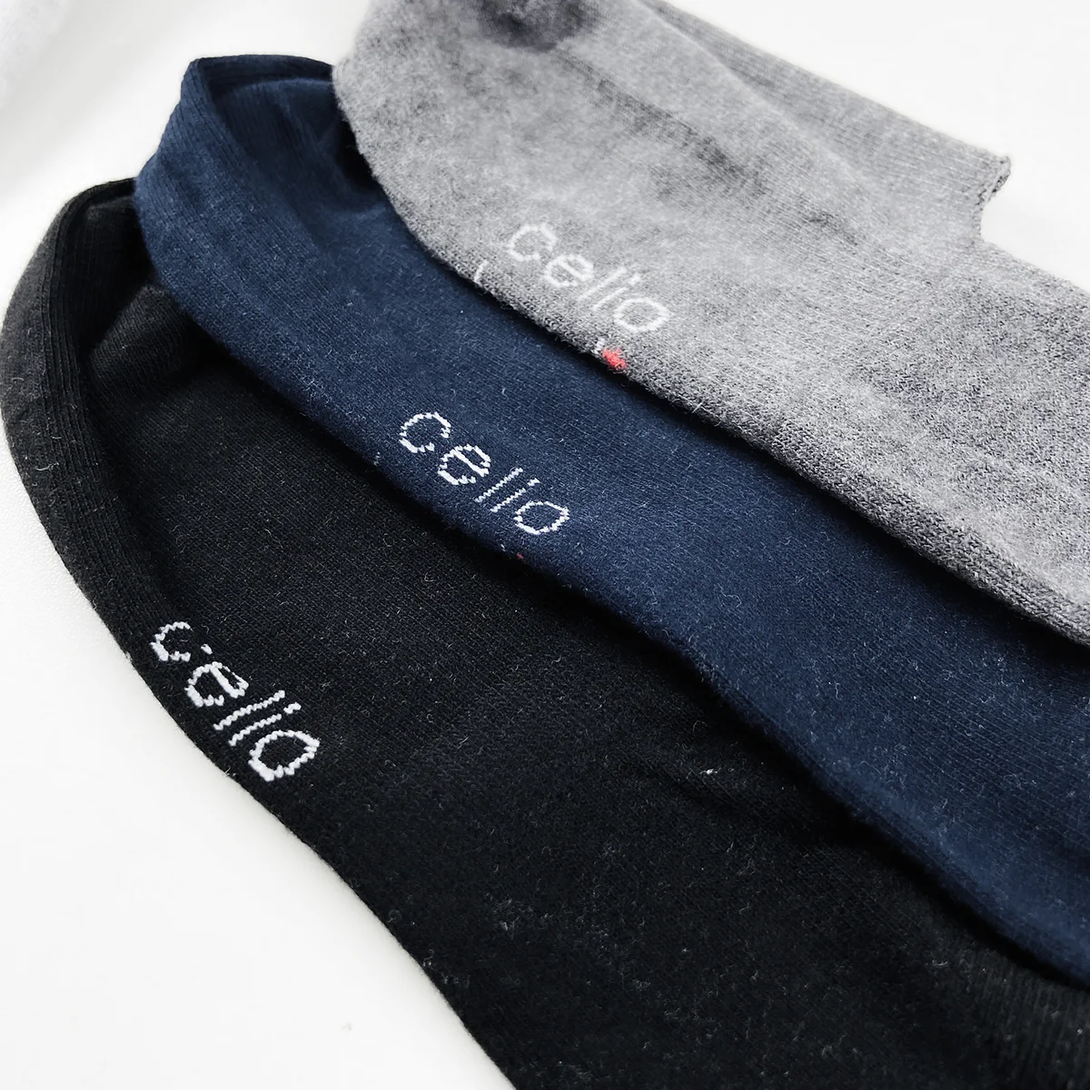 Mens Low-Cut Invisible No-Show Socks - Image 12