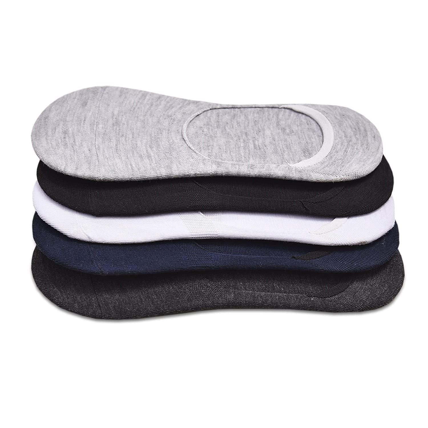 Mens Low-Cut Invisible No-Show Socks - Image 4