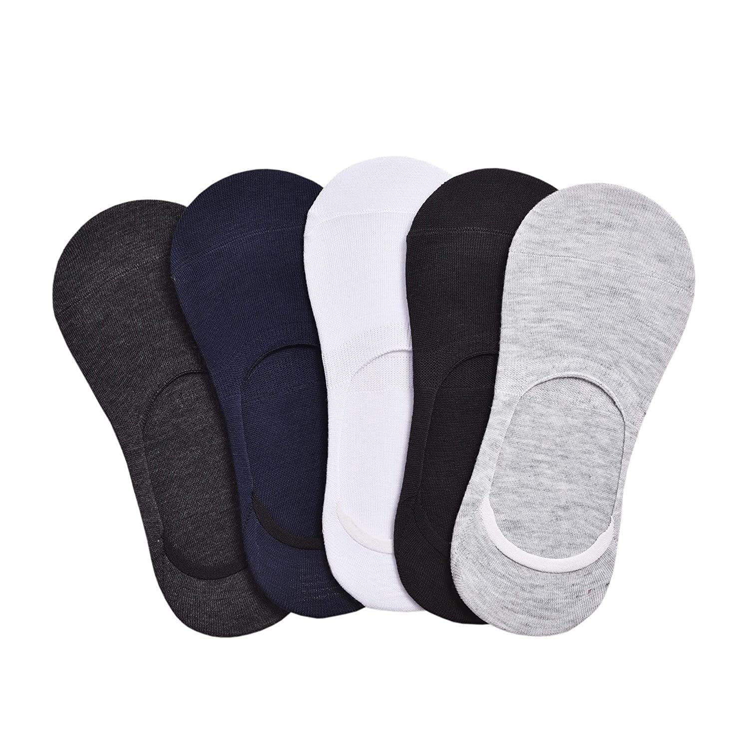 Mens Low-Cut Invisible No-Show Socks - Image 5
