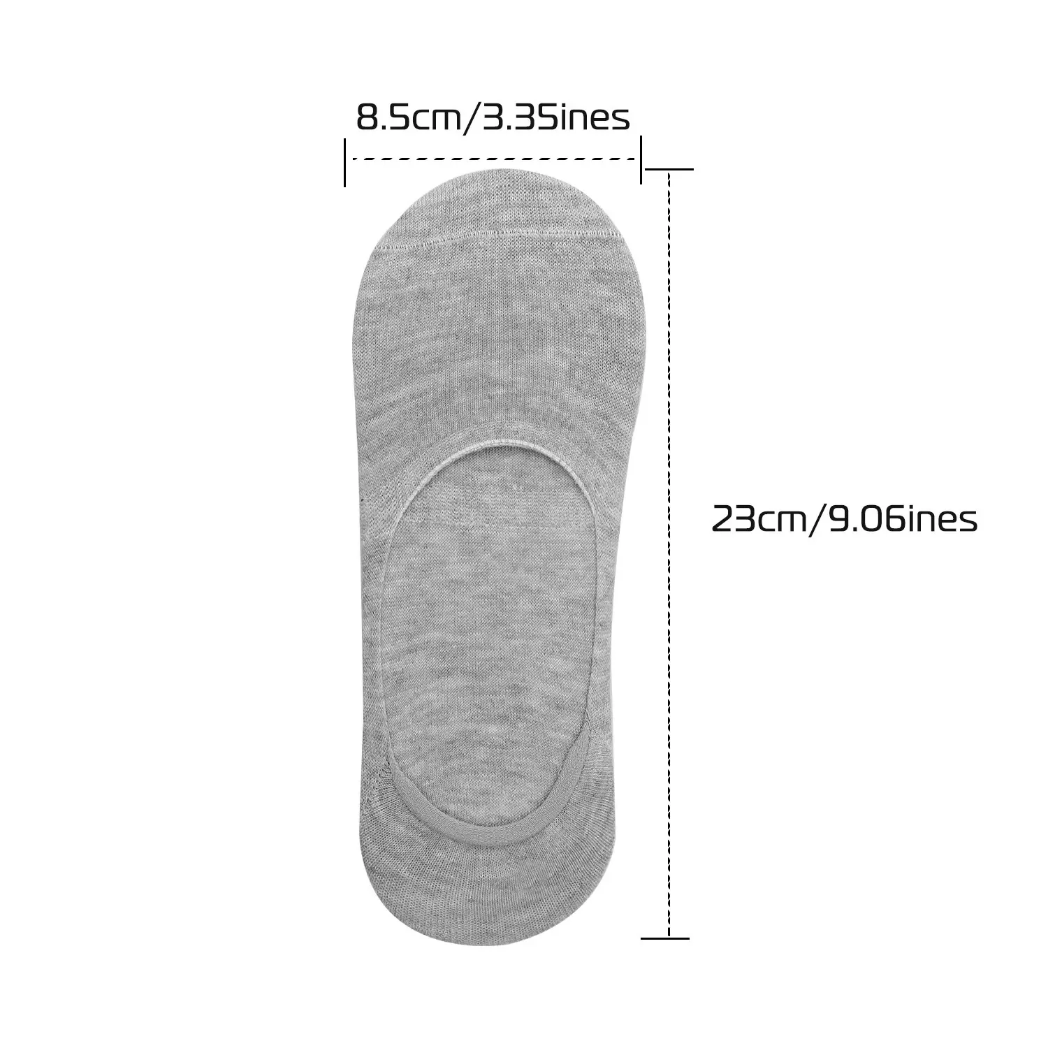 Mens Low-Cut Invisible No-Show Socks - Image 9