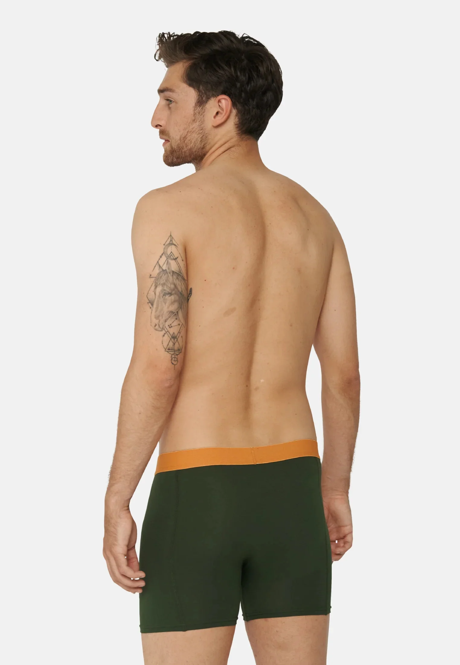 Mens Premium Mid Rise Cotton Stretch Boxers - Image 13