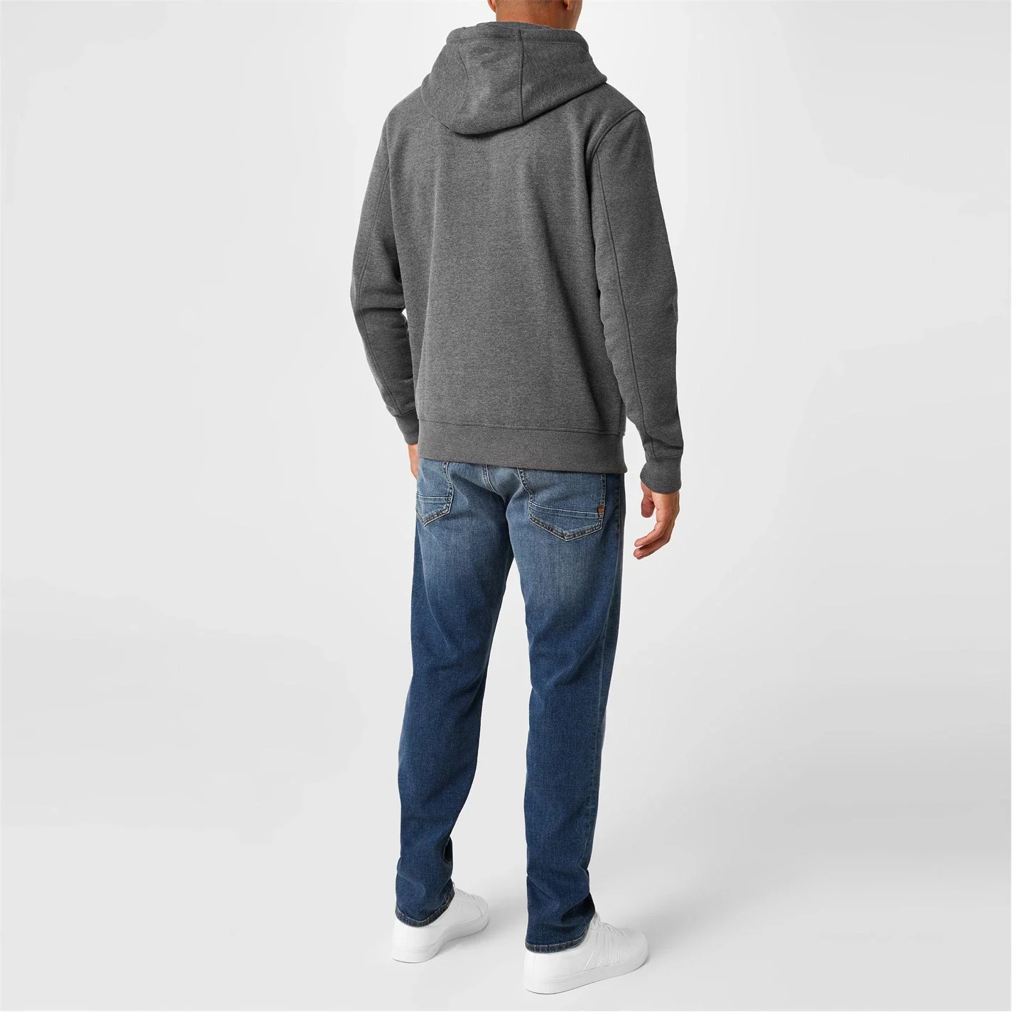 Mens Premium Zip Full Sleeve Fleece Hoodie Sweatshirt - Image 10