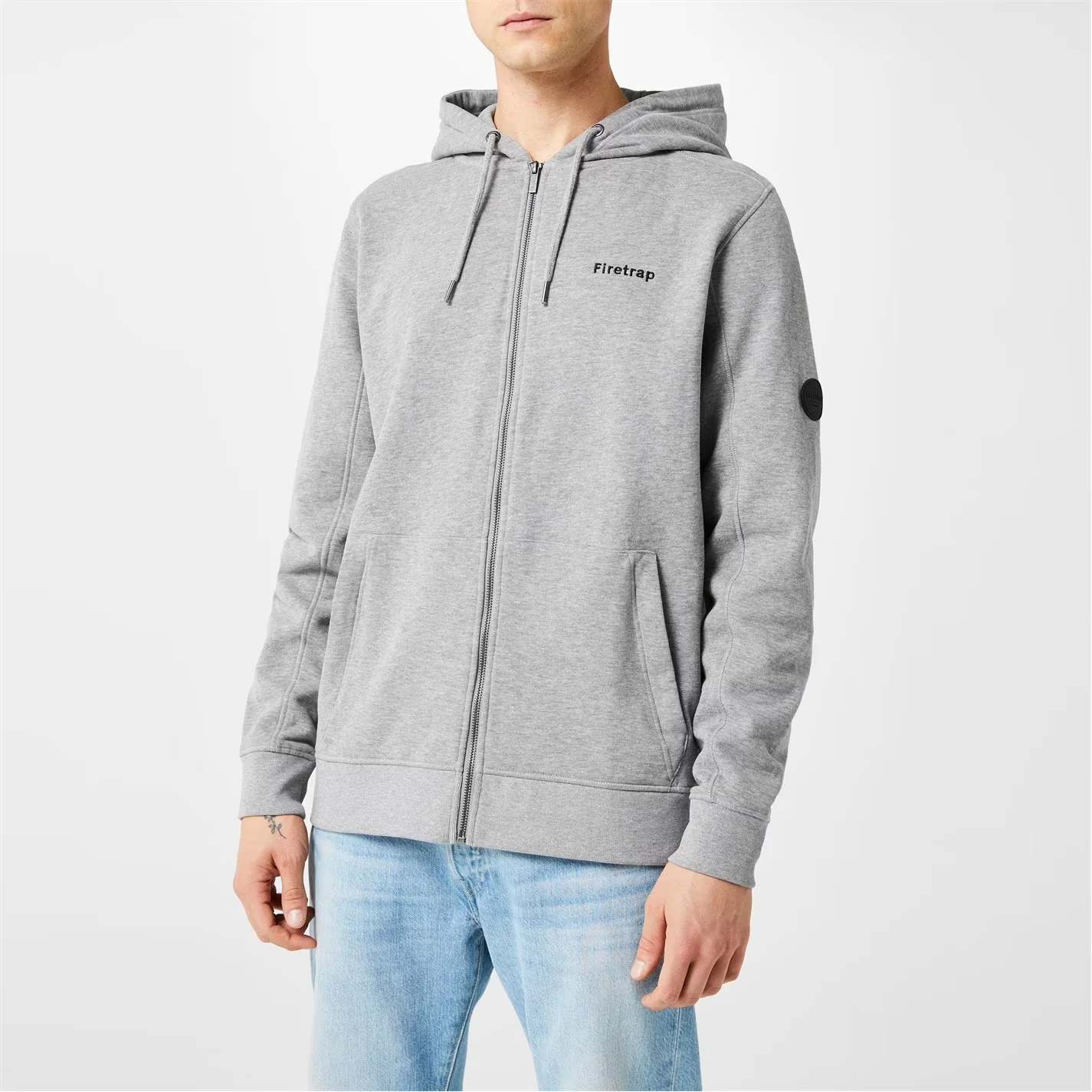 Mens Premium Zip Full Sleeve Fleece Hoodie Sweatshirt - Image 14